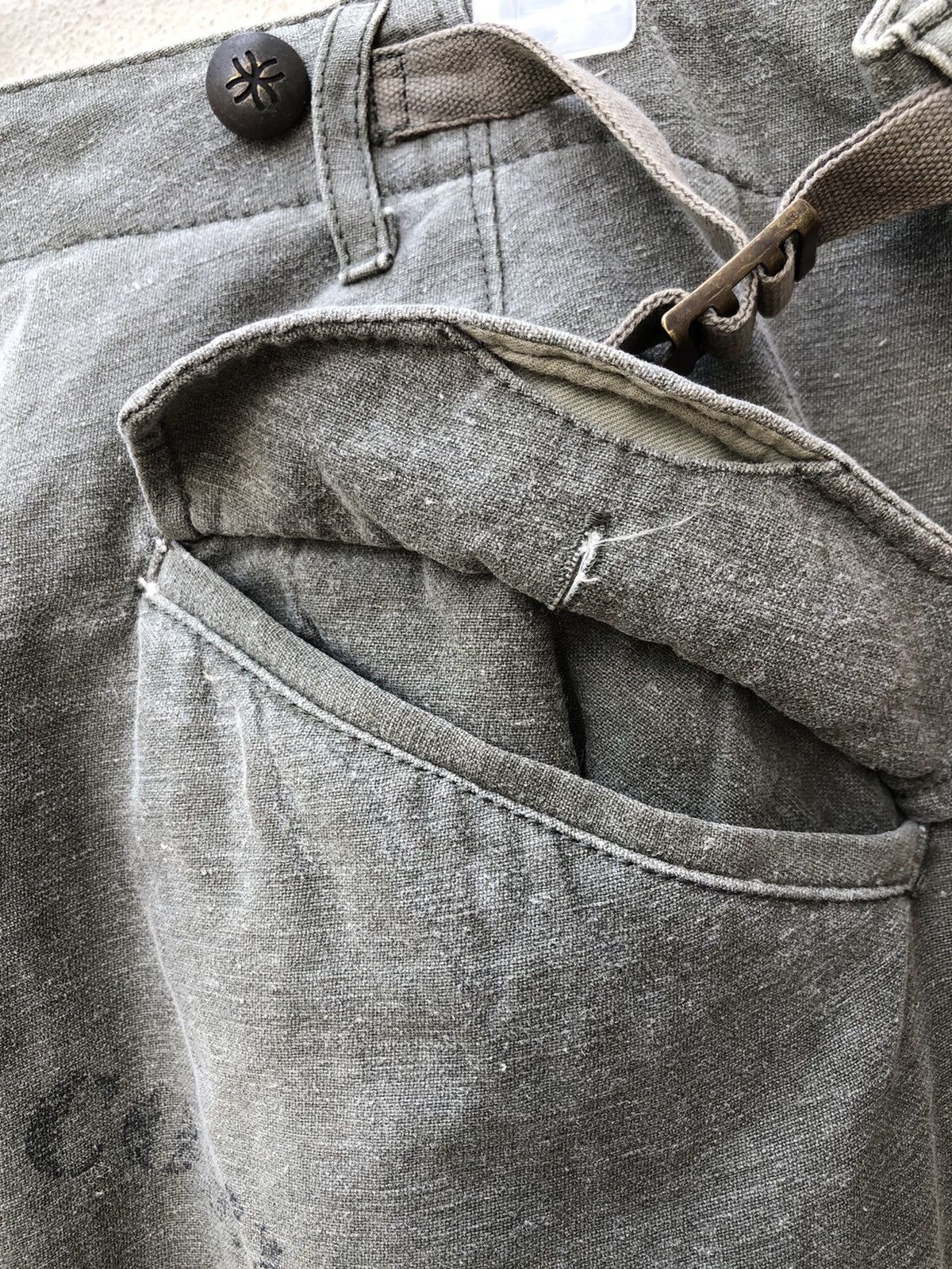 Vintage Rules Of Engagement Japan Faded Og Cargo Trouser Pant Size US 34 / EU 50 - 17 Thumbnail