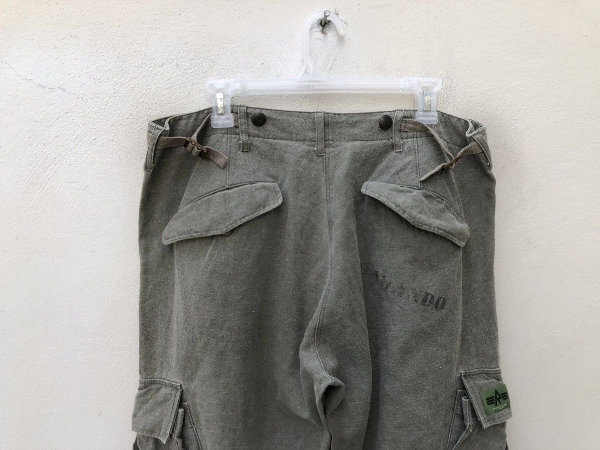 Vintage Rules Of Engagement Japan Faded Og Cargo Trouser Pant Size US 34 / EU 50 - 13 Thumbnail