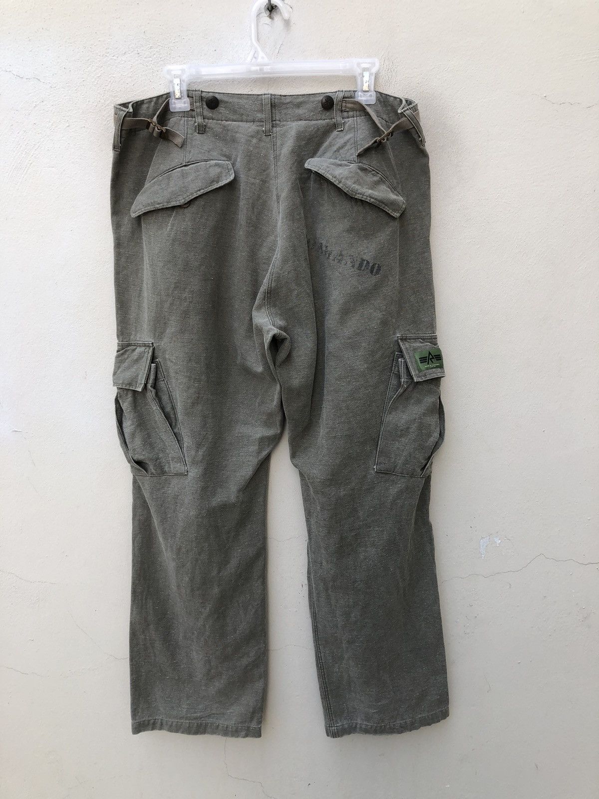 Vintage Rules Of Engagement Japan Faded Og Cargo Trouser Pant Size US 34 / EU 50 - 12 Thumbnail