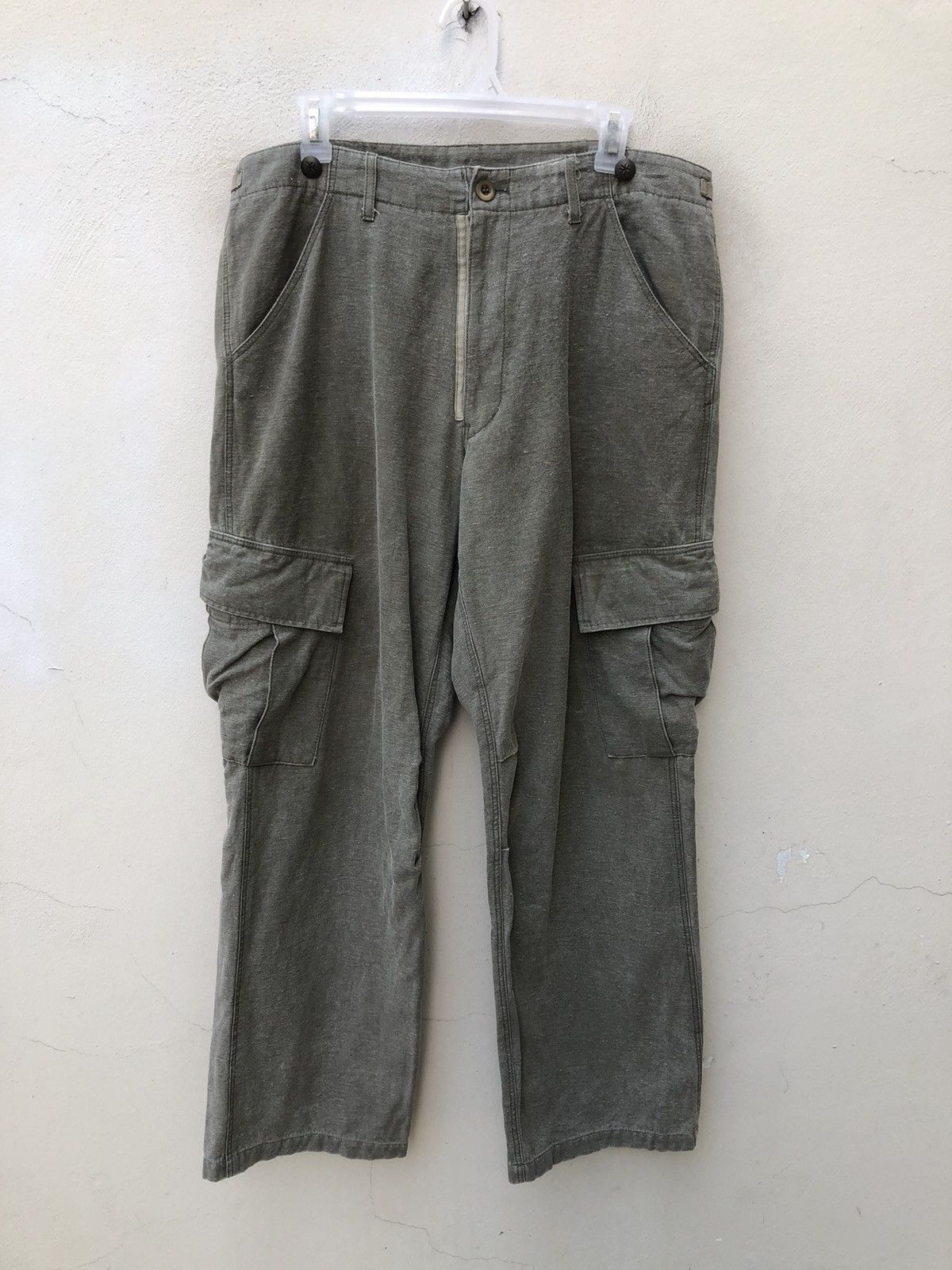 Vintage Rules Of Engagement Japan Faded Og Cargo Trouser Pant Size US 34 / EU 50 - 6 Thumbnail