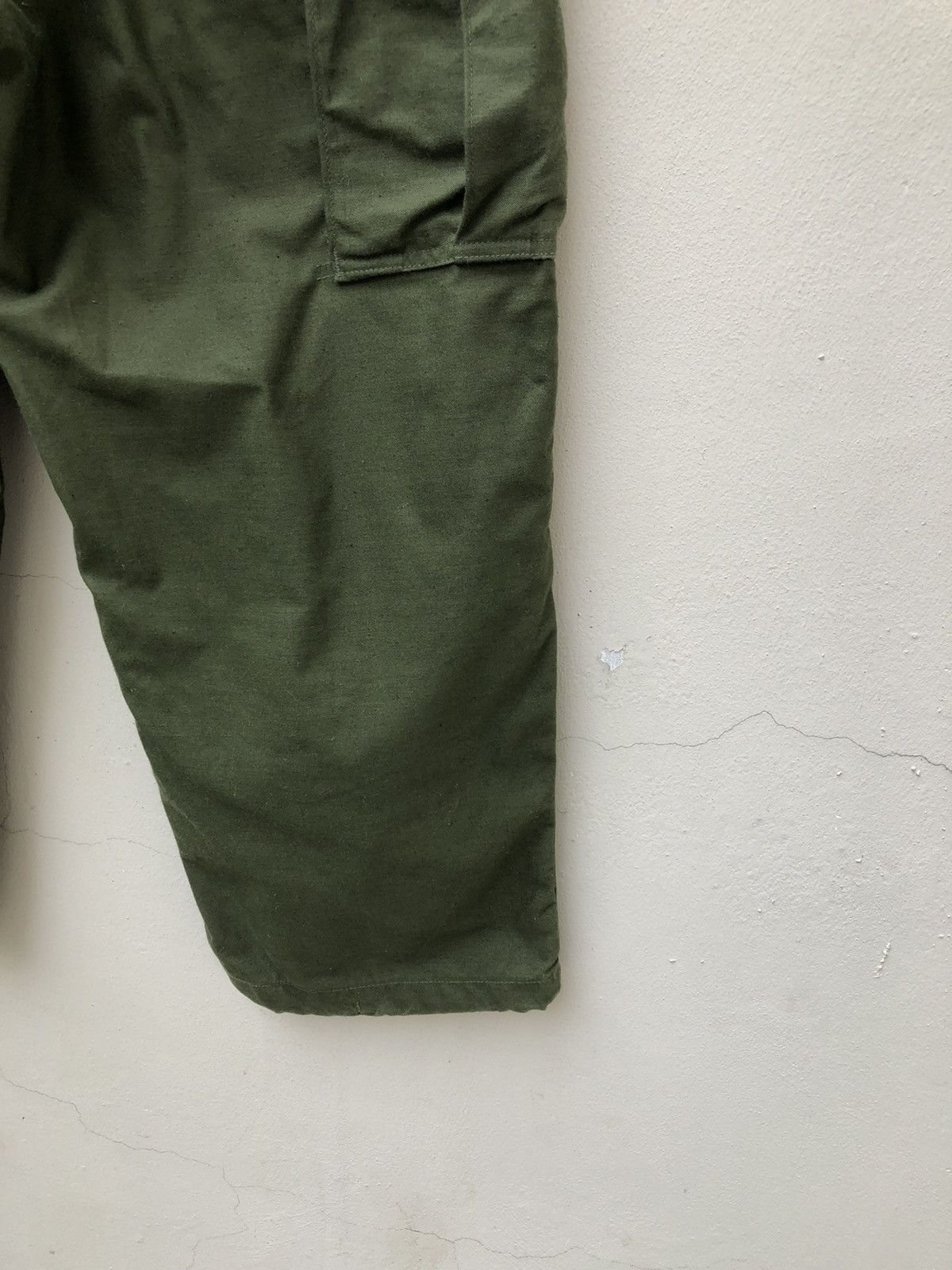Vintage 1976 Vietnam War Military Olive Green Cargo Trouser Pant Size US 30 / EU 46 - 13 Thumbnail