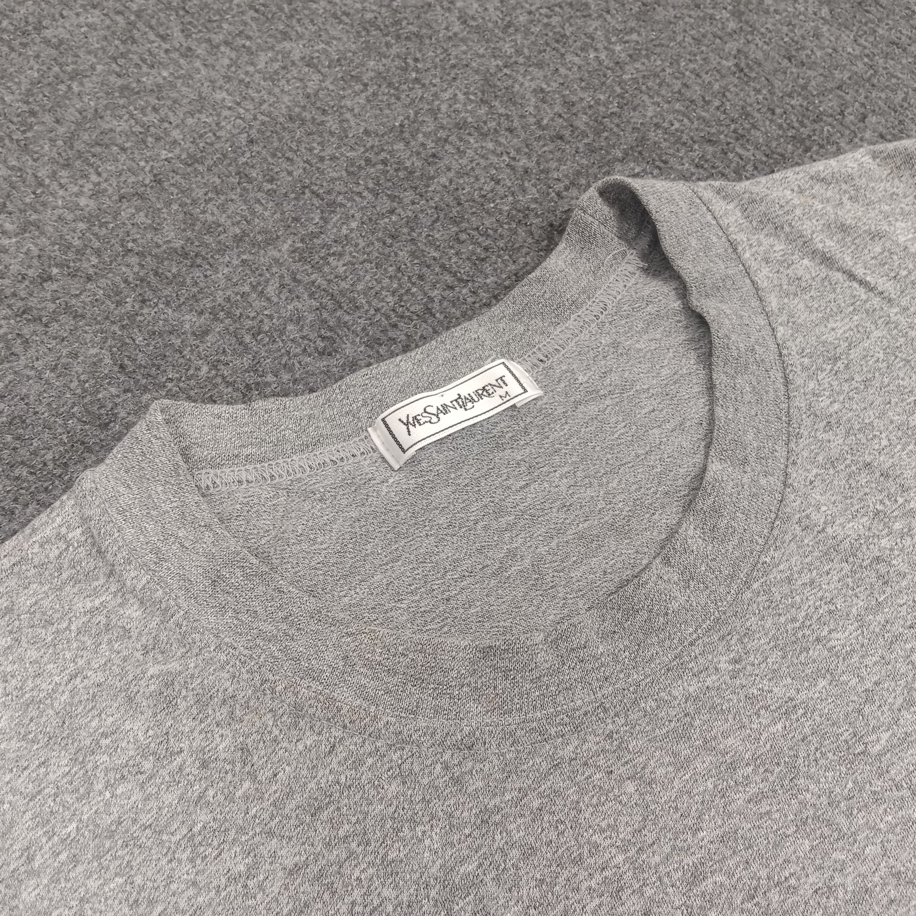 Vintage Yves Saint Laurent Italian Brand Tshirt Size US M / EU 48-50 / 2 - 4 Thumbnail