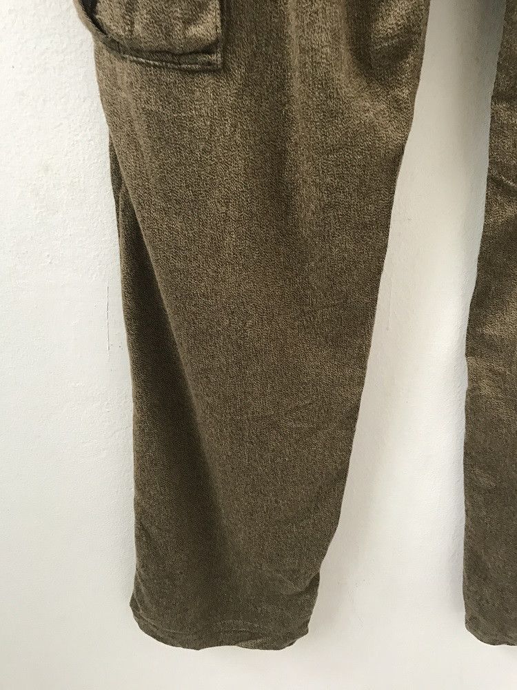 Japanese Brand Surplus Made in Japan Sandy Olive Green Cargo Trouser Pant Size US 30 / EU 46 - 9 Thumbnail