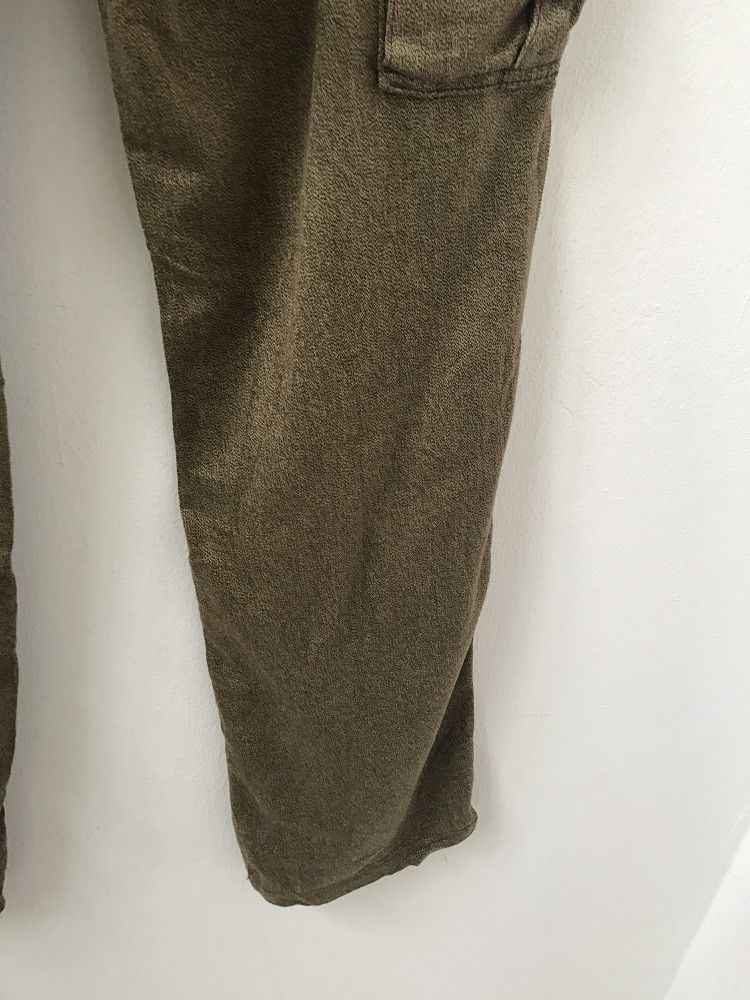 Japanese Brand Surplus Made in Japan Sandy Olive Green Cargo Trouser Pant Size US 30 / EU 46 - 10 Thumbnail