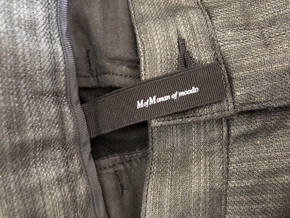Man Of Moods Man Of Moods Japan Waxed Black Cargo Flare Trouser Pant Size US 30 / EU 46 - 16 Thumbnail