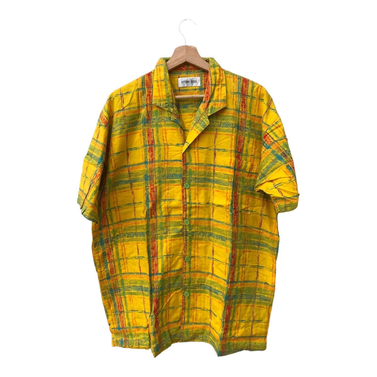 Other Ottimo Offel Yellow Color Shirt button up Size US XL / EU 56 / 4 - 1 Thumbnail