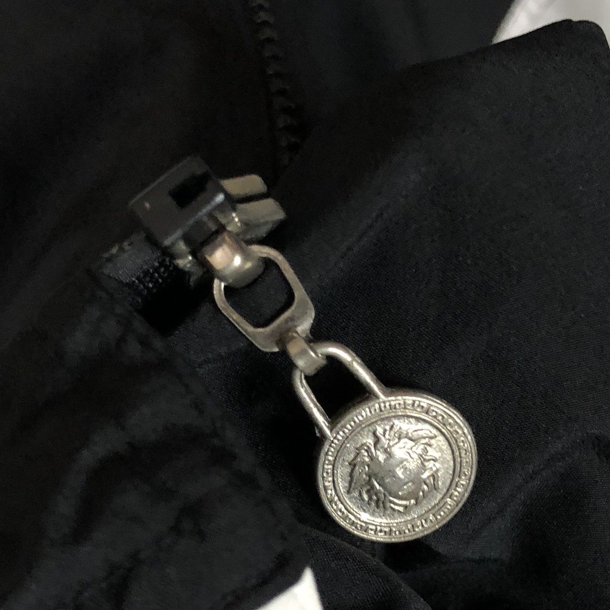Versace Jeans Couture × Vintage Vintage 90s Versace Nylon Jacket Big Logo Spell Out Size US L / EU 52-54 / 3 - 8 Thumbnail