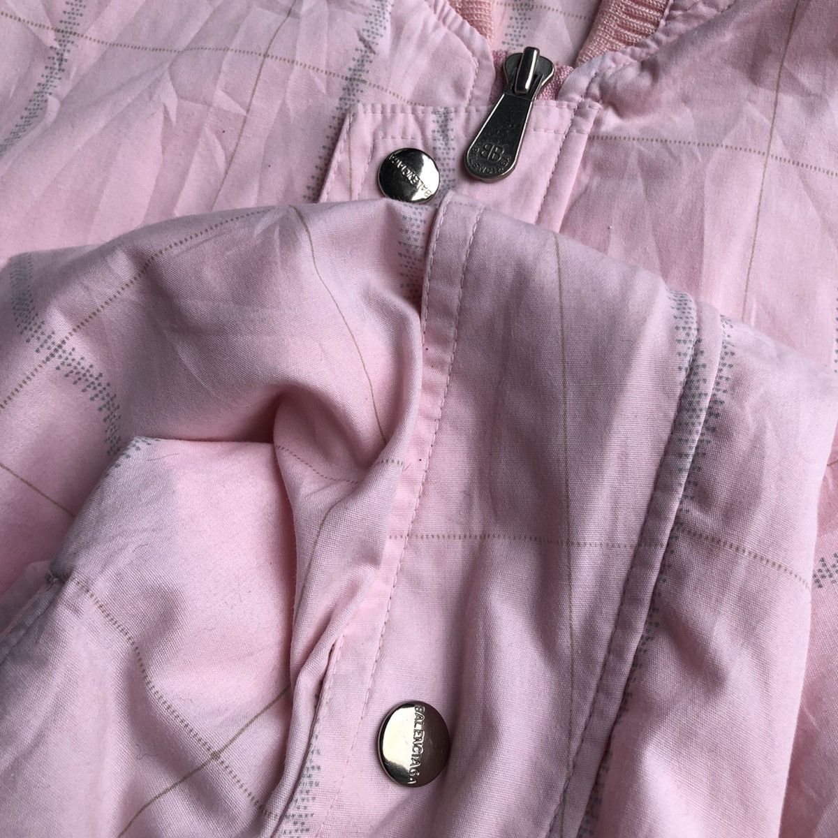 Balenciaga × Vintage Vintage 80/90s Balenciaga Bomber Jacket Size US M / EU 48-50 / 2 - 8 Thumbnail