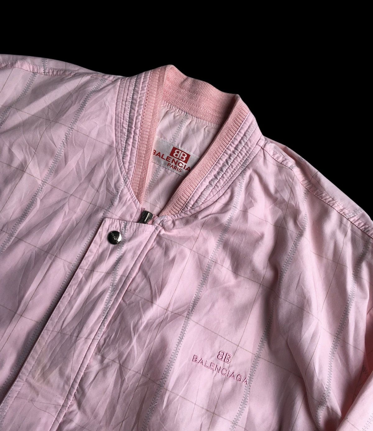 Balenciaga × Vintage Vintage 80/90s Balenciaga Bomber Jacket Size US M / EU 48-50 / 2 - 4 Thumbnail
