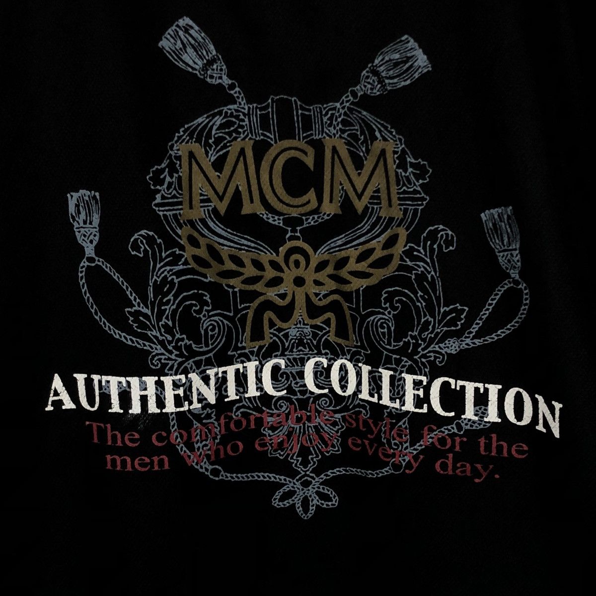 MCM × Vintage Vintage 90s MCM Authentics Collection Big Logo Full Taped Size US L / EU 52-54 / 3 - 5 Thumbnail