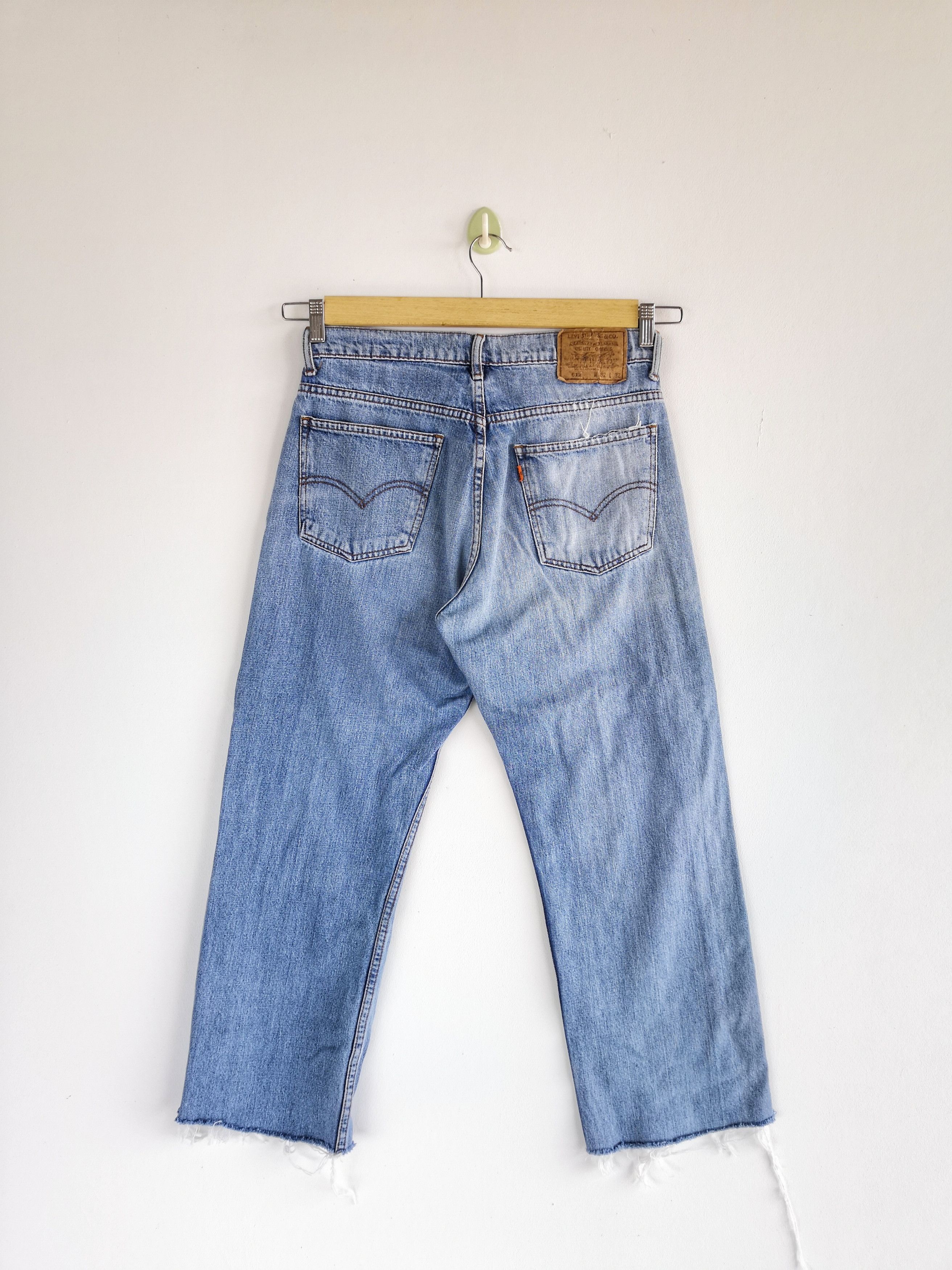 Levi's Vintage Levis Light Wash Jeans Orange Tab Baggy Denim Size US 30 / EU 46 - 2 Thumbnail