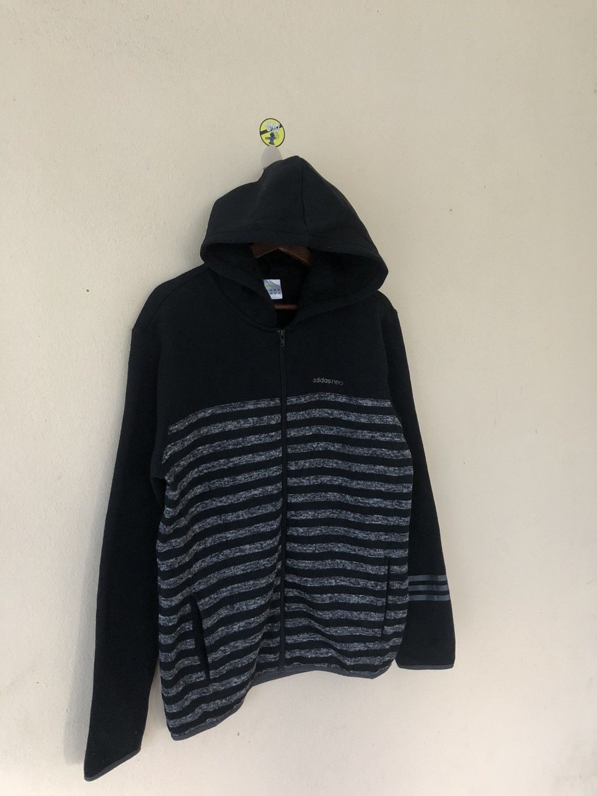Adidas ADIDAS NEO BLACK LIGHT JACKET HOODED Size US L / EU 52-54 / 3 - 2 Thumbnail