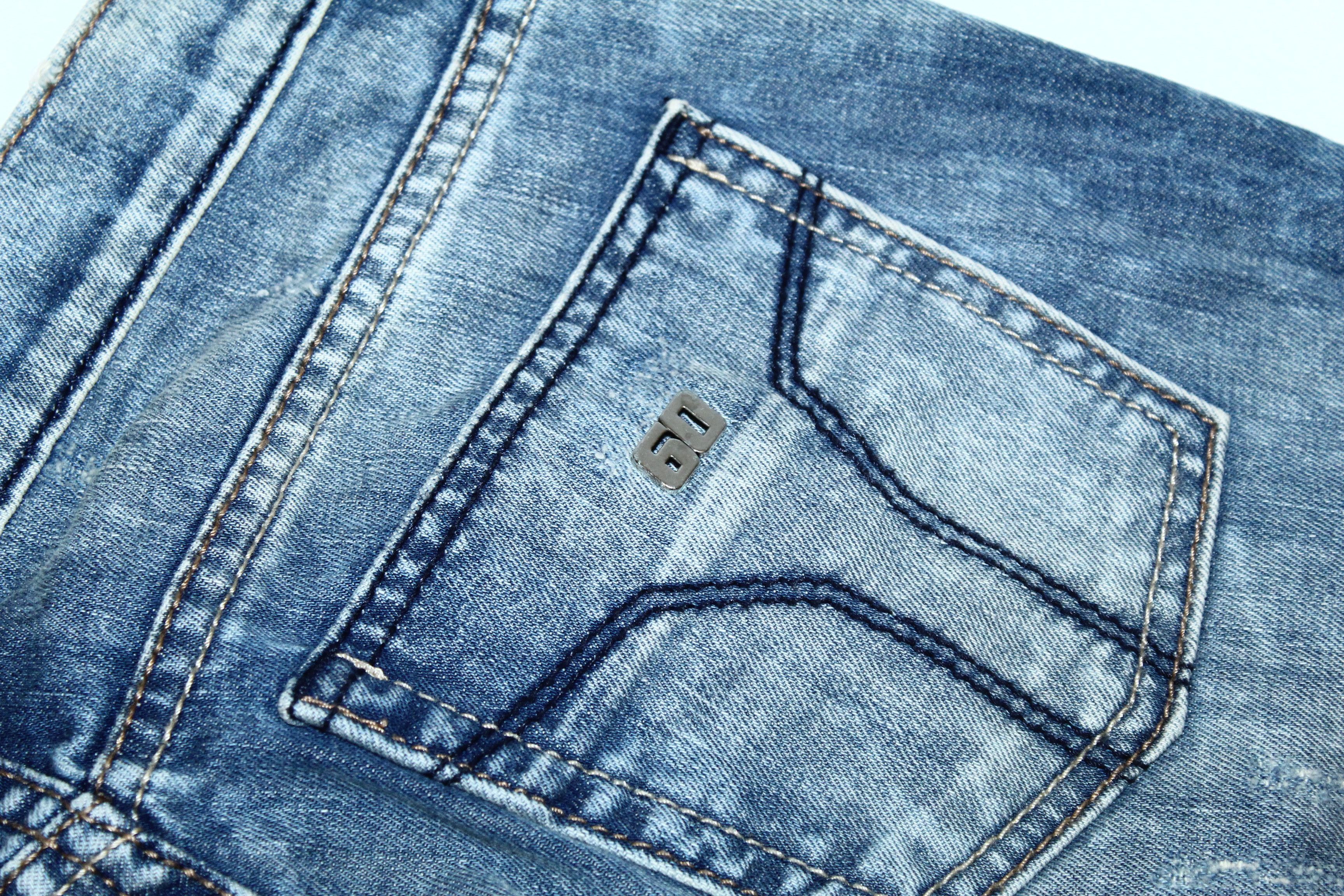 Beauty Beast VTG💥 Miss Sixty x Swarovski Floral Satin trim skinny Jeans Size US 28 / EU 44 - 10 Thumbnail