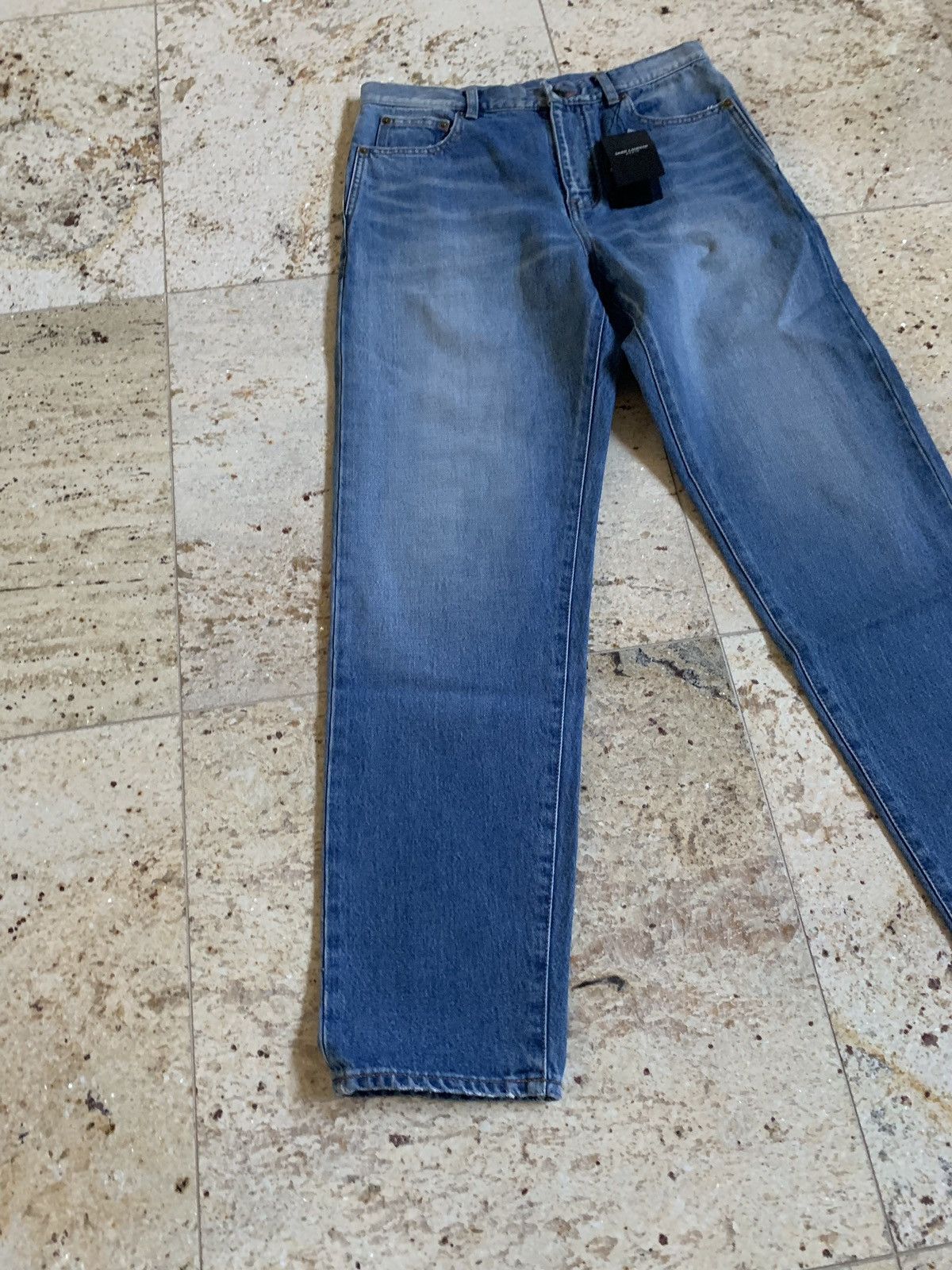 Saint Laurent Paris Blue D18 Denim Size US 31 - 5 Thumbnail