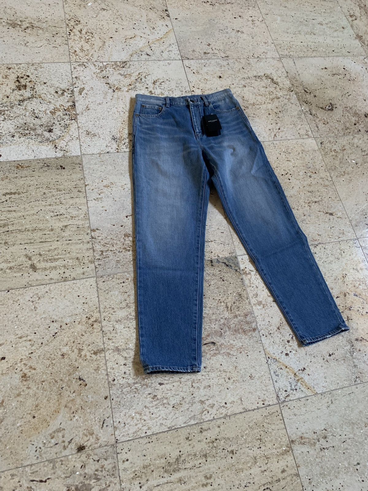 Saint Laurent Paris Blue D18 Denim Size US 31 - 6 Thumbnail
