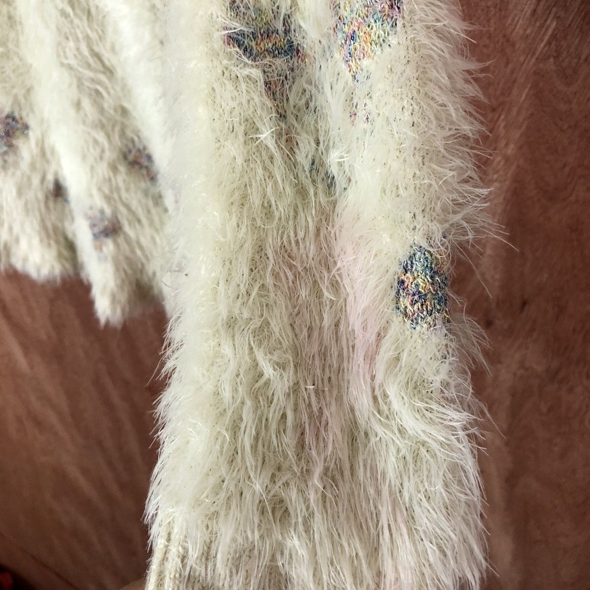 Cartoon Network × Japanese Brand Mickey Mouse bootleg Shag Shaggy Fur Mohair Knitwear #6687 Size M / US 6-8 / IT 42-44 - 10 Thumbnail
