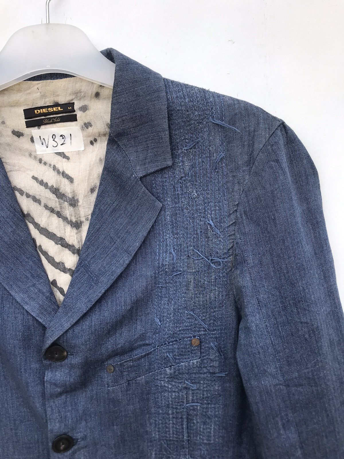 Diesel Diesel Black Gold Rework Blazer Jacket Size US M / EU 48-50 / 2 - 4 Thumbnail