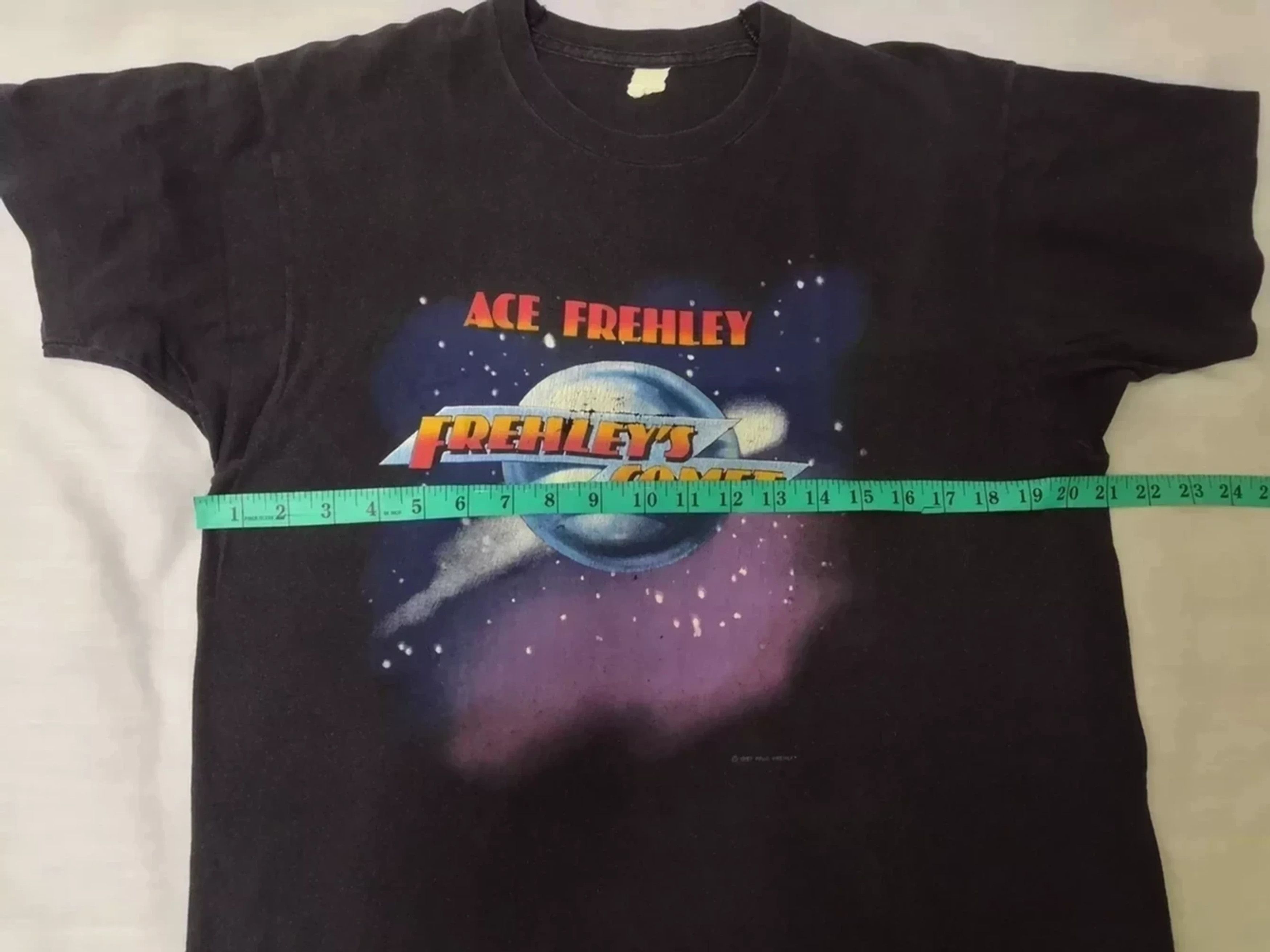 Band Tees Vintage 80's Ace Frehley Kiss Band T Shirt Single Stitches Size US L / EU 52-54 / 3 - 6 Thumbnail