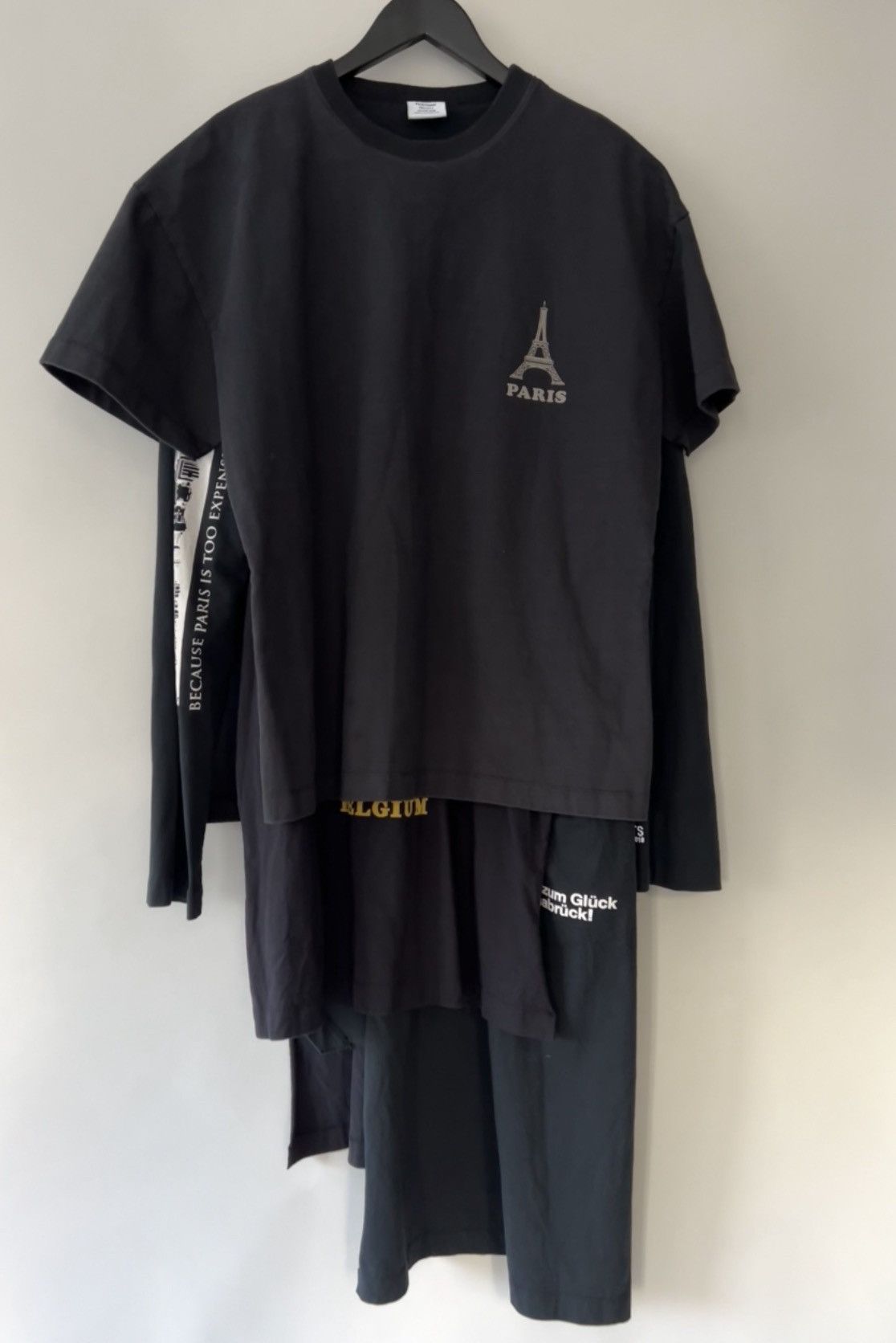 Vetements Vetements Layered Oversized Longsleeve T-shirt Size US M / EU 48-50 / 2 - 2 Thumbnail