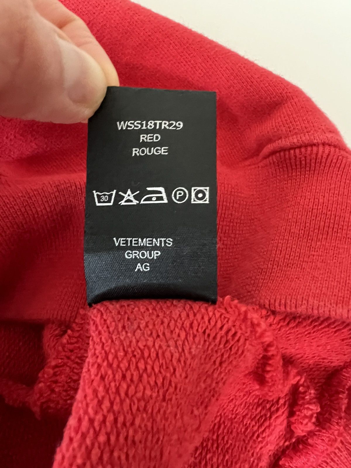 Vetements Vetements x Tommy Hilfiger Hoodie Size US S / EU 44-46 / 1 - 7 Thumbnail