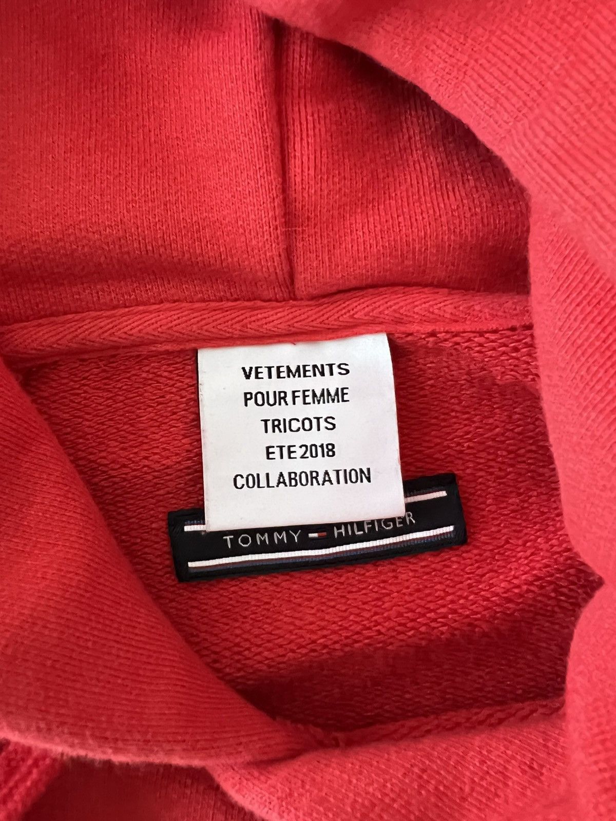 Vetements Vetements x Tommy Hilfiger Hoodie Size US S / EU 44-46 / 1 - 4 Thumbnail