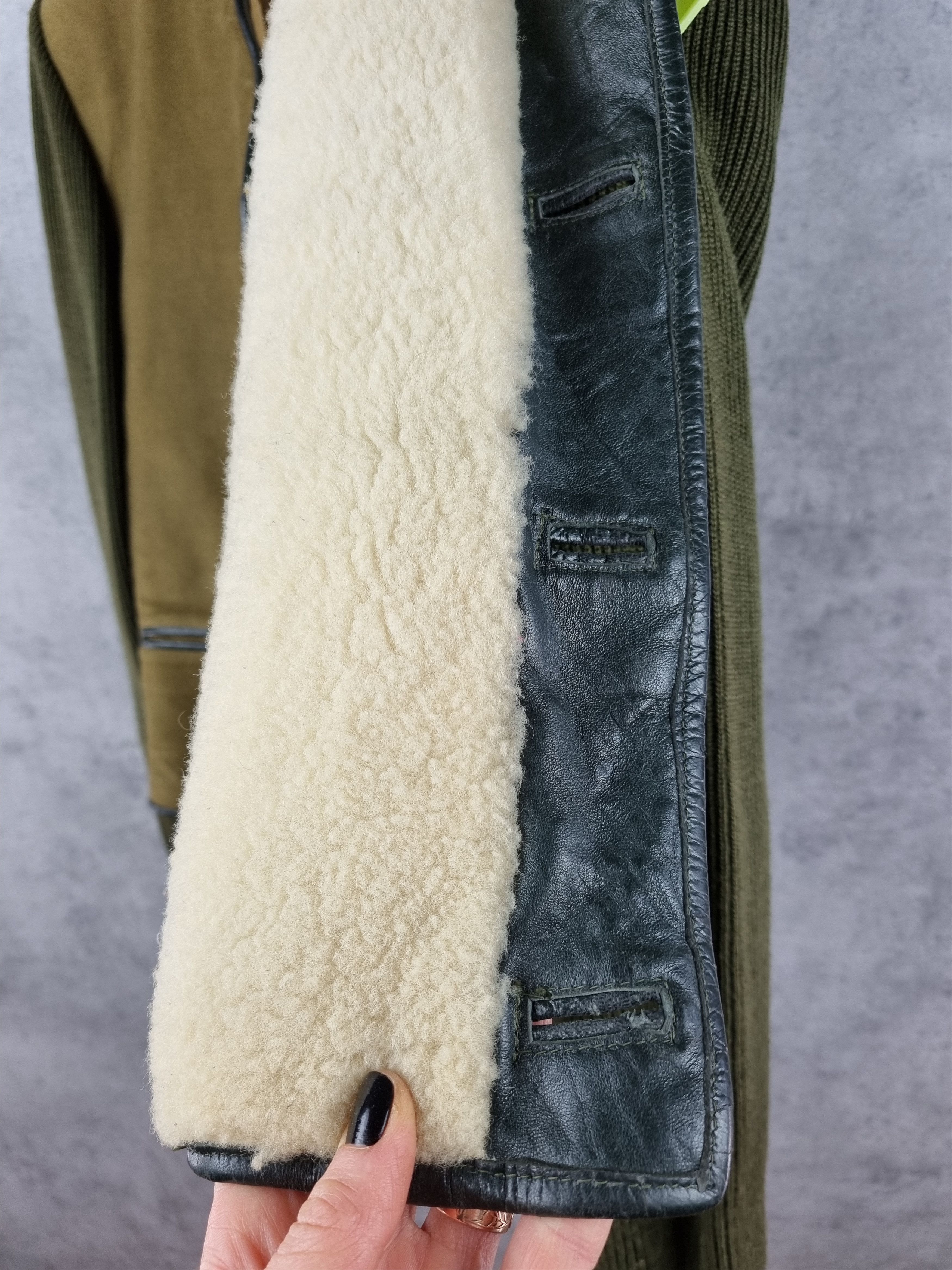 Japanese Brand × Seditionaries Rare 80s Shearling and Cotton Jacket Margiela Style Size US S / EU 44-46 / 1 - 13 Thumbnail