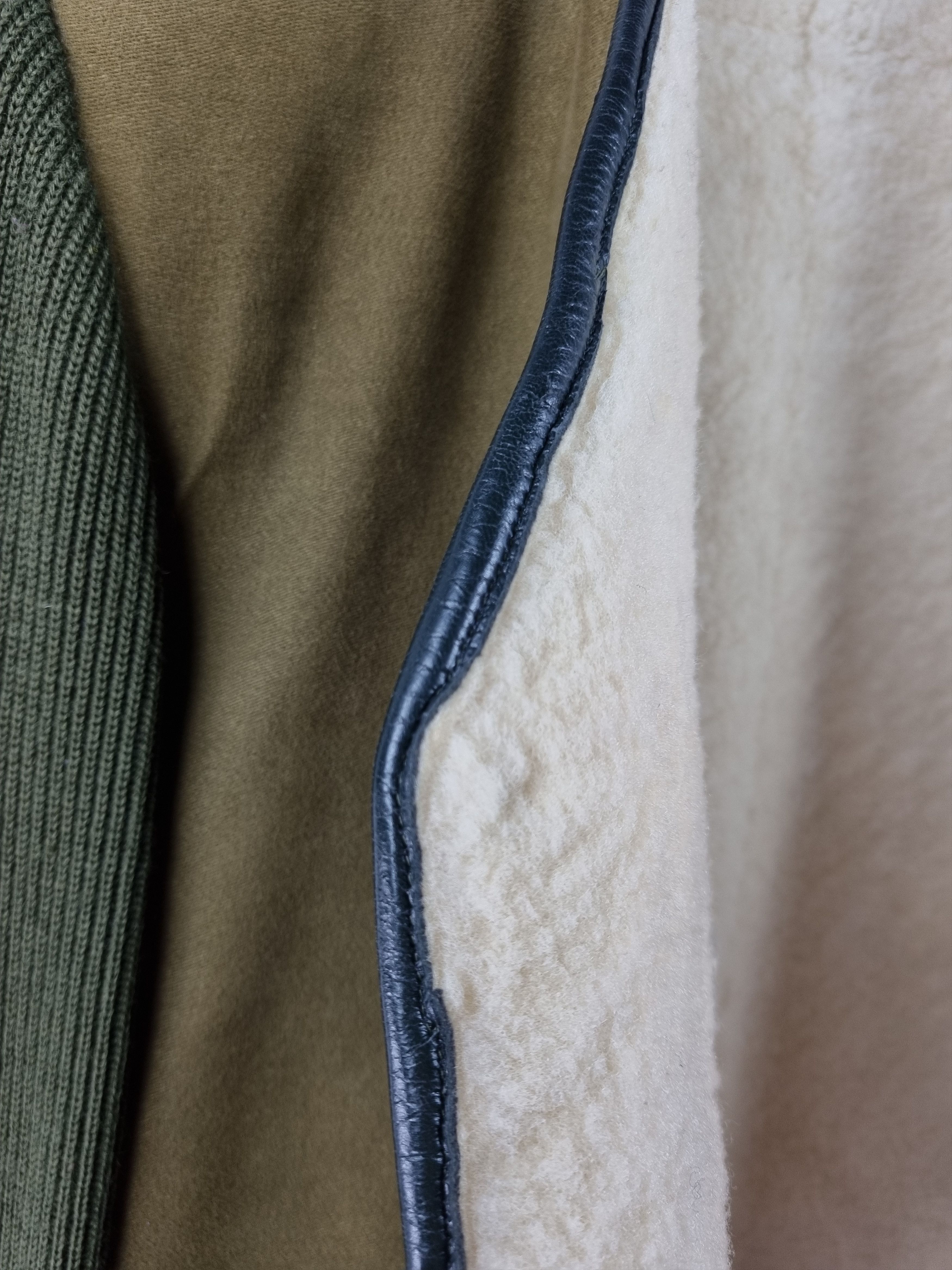 Japanese Brand × Seditionaries Rare 80s Shearling and Cotton Jacket Margiela Style Size US S / EU 44-46 / 1 - 22 Thumbnail
