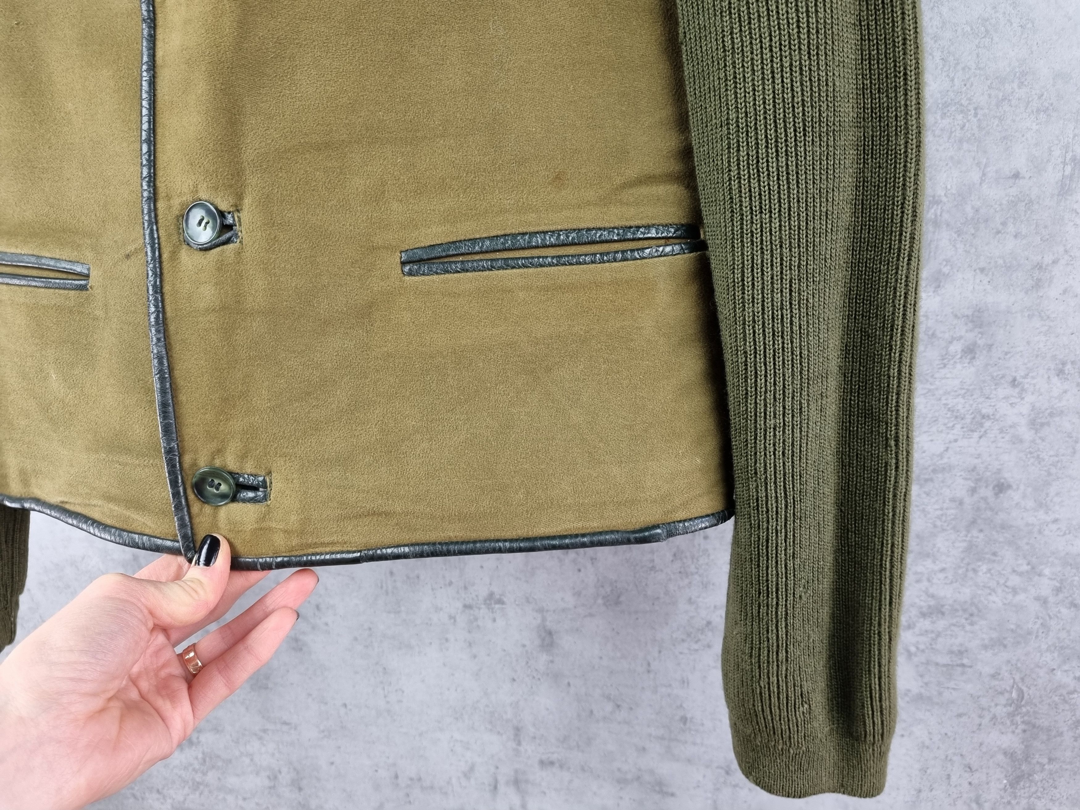 Japanese Brand × Seditionaries Rare 80s Shearling and Cotton Jacket Margiela Style Size US S / EU 44-46 / 1 - 16 Thumbnail