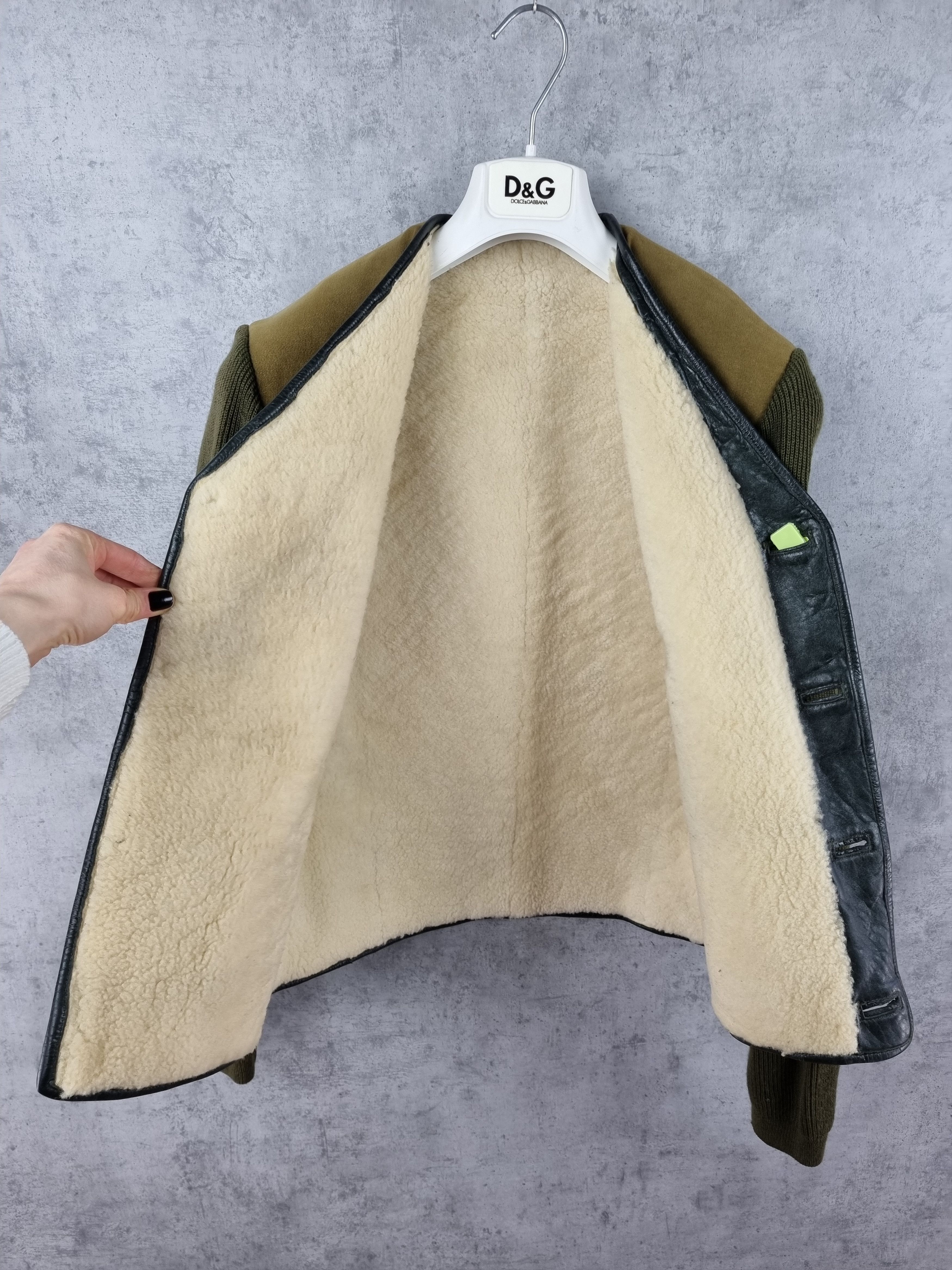 Japanese Brand × Seditionaries Rare 80s Shearling and Cotton Jacket Margiela Style Size US S / EU 44-46 / 1 - 4 Thumbnail