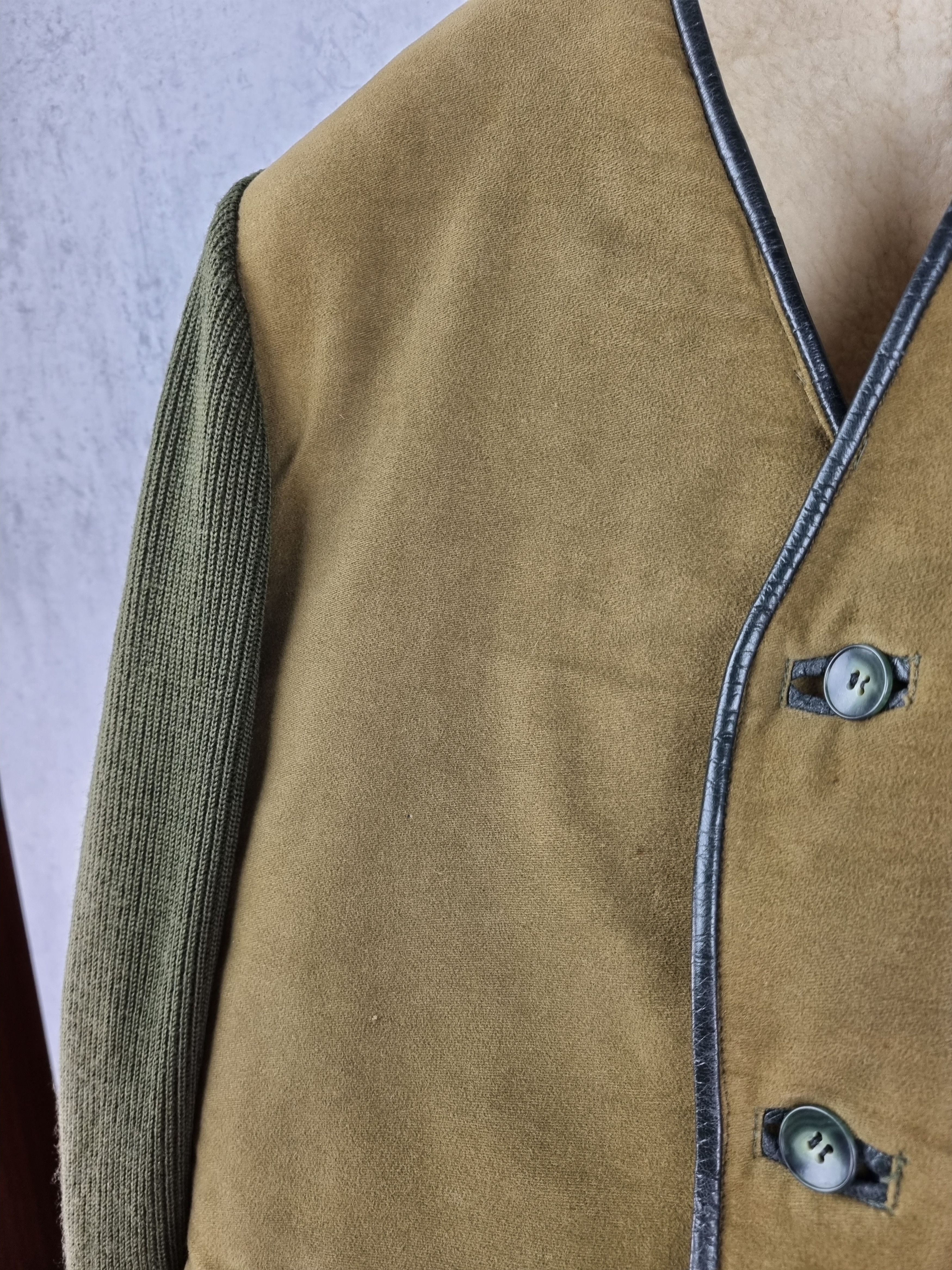 Japanese Brand × Seditionaries Rare 80s Shearling and Cotton Jacket Margiela Style Size US S / EU 44-46 / 1 - 10 Thumbnail
