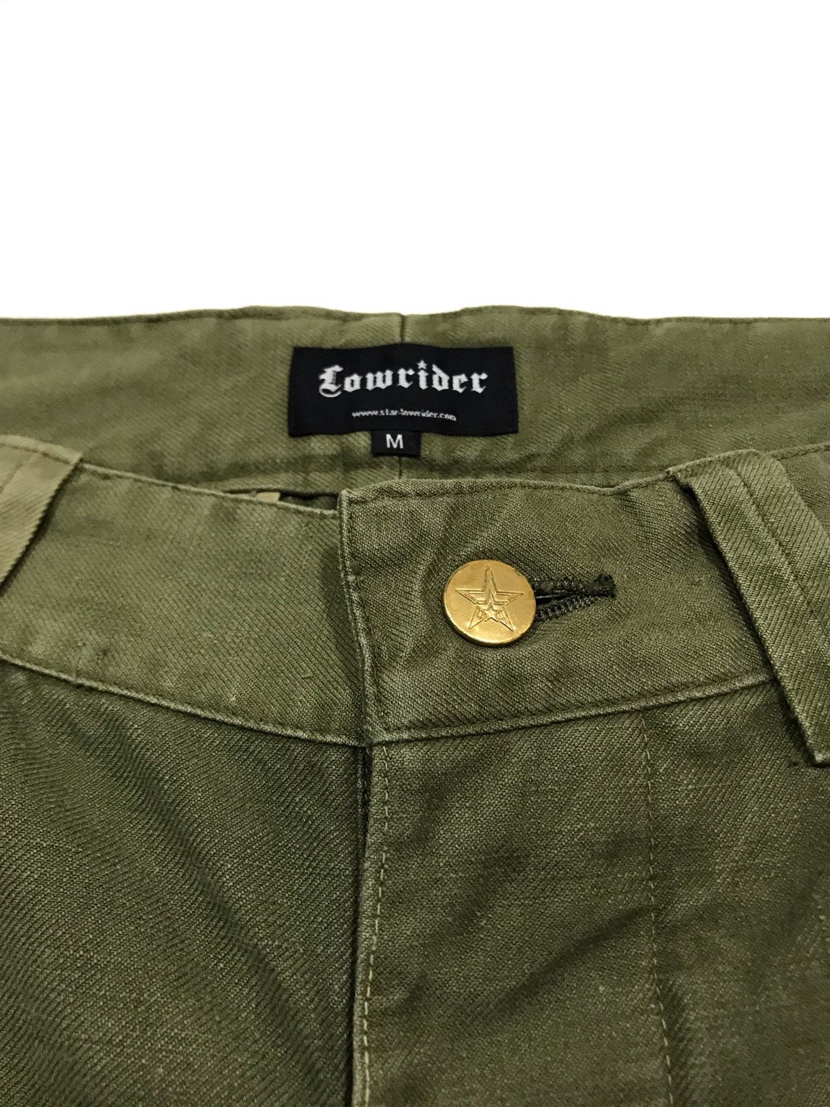 Japanese Brand Lowrider Bondage Gargo Pants Size US 29 - 5 Thumbnail