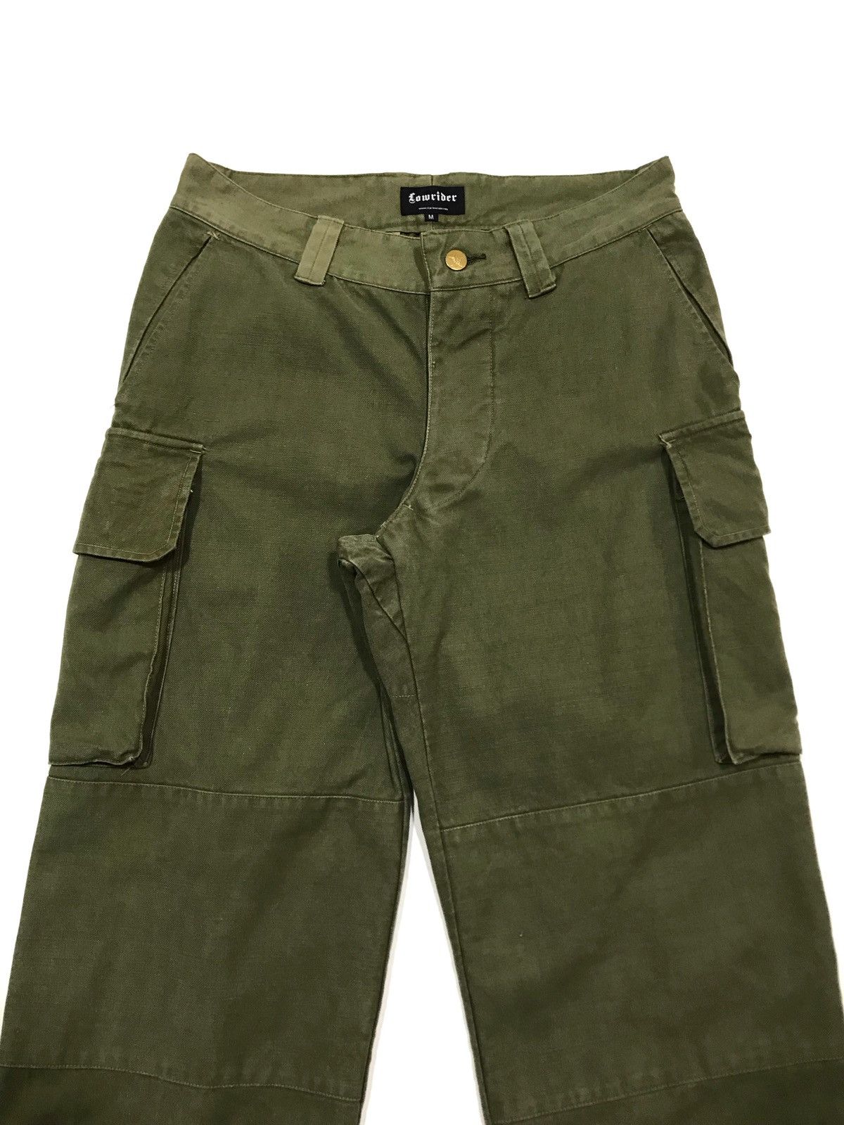 Japanese Brand Lowrider Bondage Gargo Pants Size US 29 - 4 Thumbnail