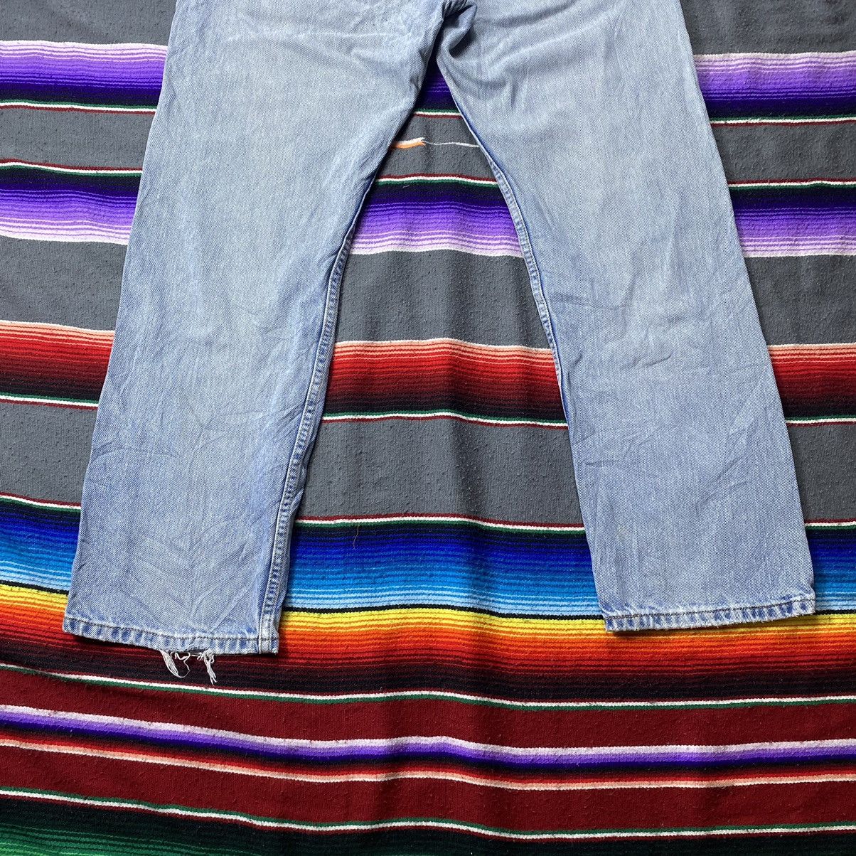 Levi's 🔥🔥Vintage Levi’s 505 Light Washed Distressed Denim Size US 34 / EU 50 - 9 Thumbnail