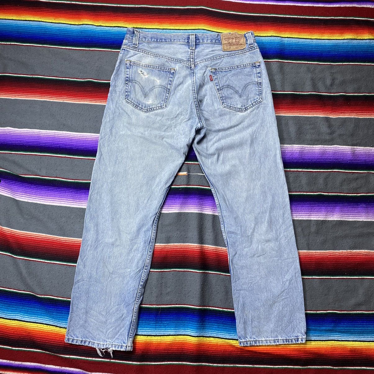 Levi's 🔥🔥Vintage Levi’s 505 Light Washed Distressed Denim Size US 34 / EU 50 - 7 Thumbnail