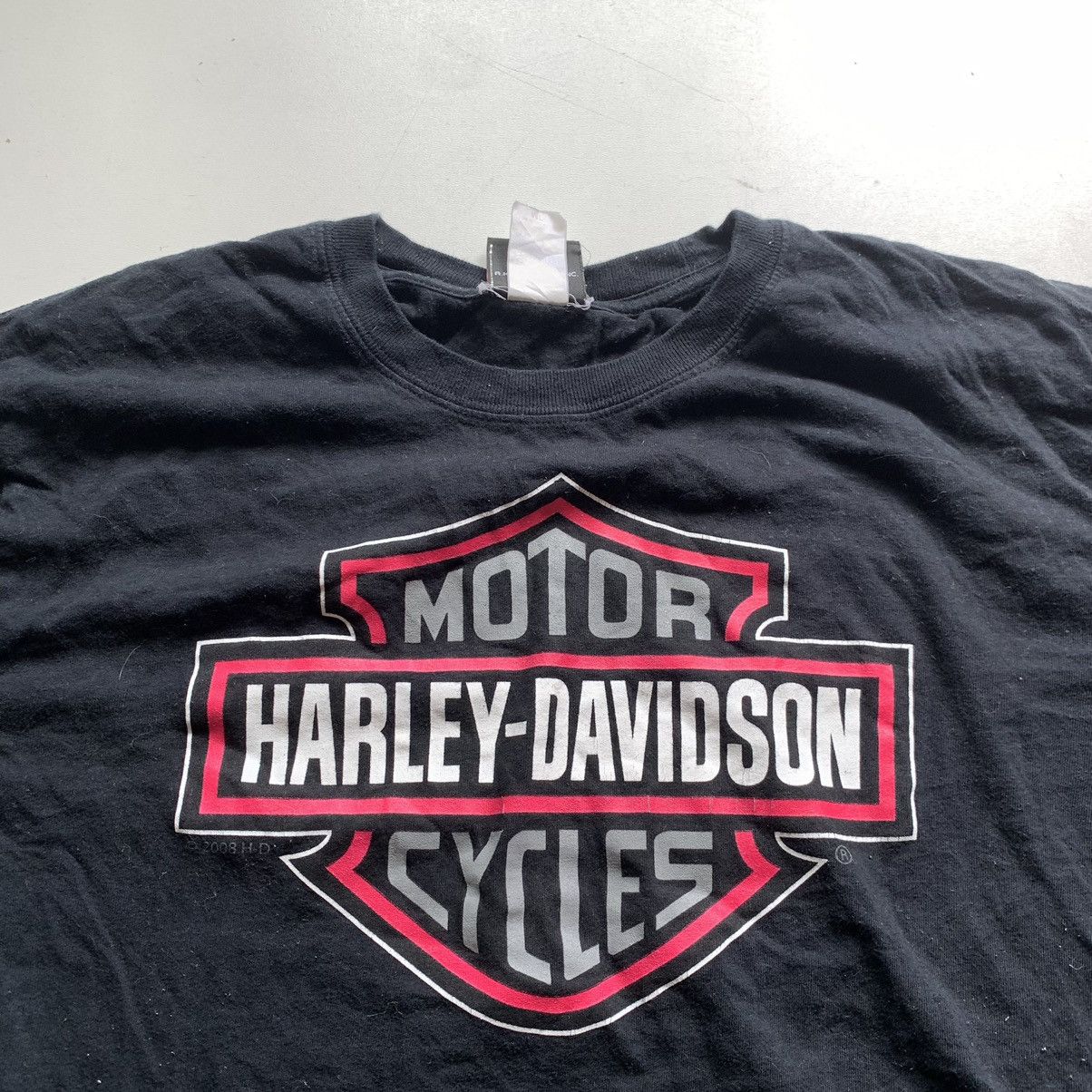Harley Davidson × Vintage Vintage 2000s Harley Davidson Shield Graphic Biker T Shirt Size US M / EU 48-50 / 2 - 2 Thumbnail