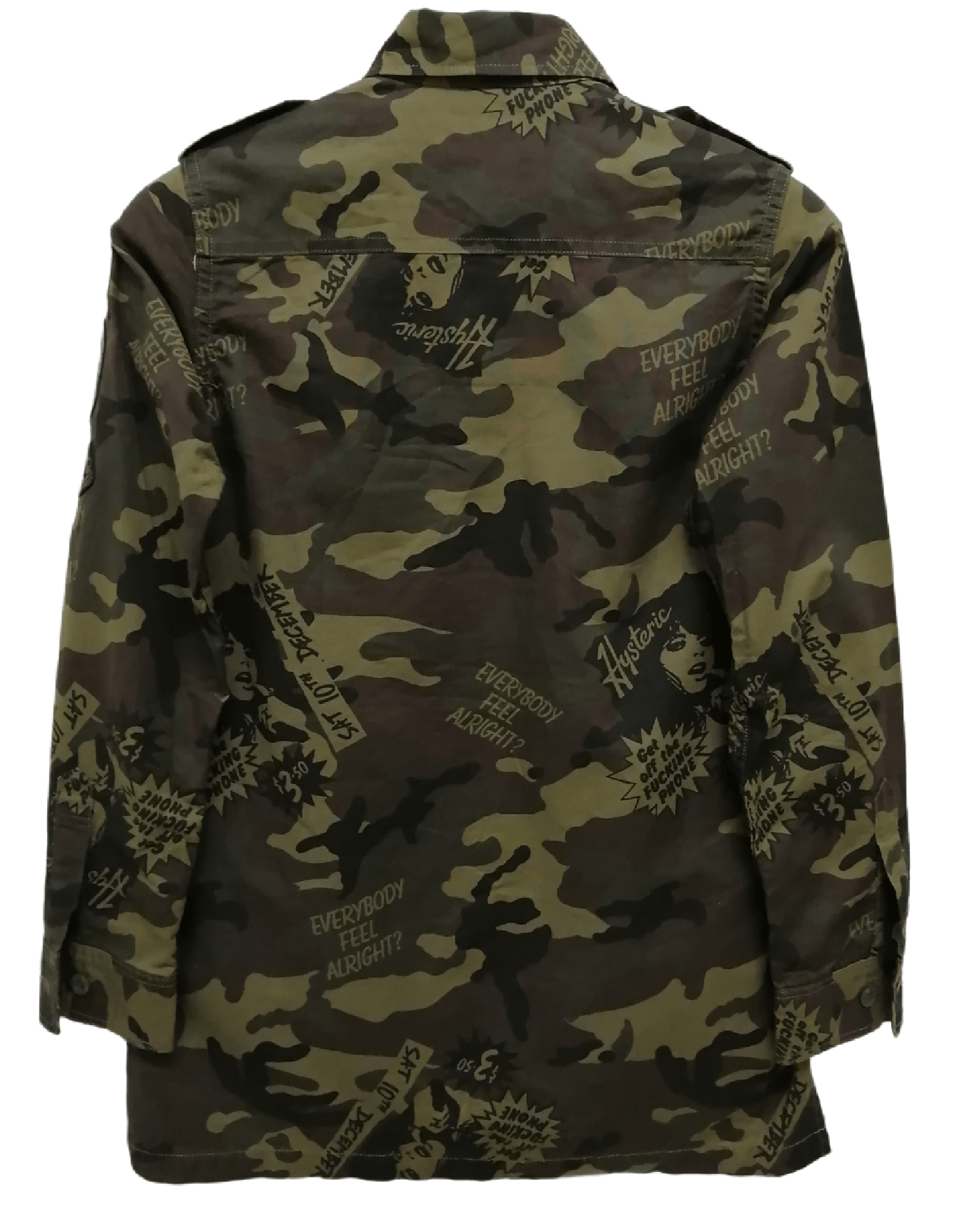 Hysteric Glamour HYSTERIC GLAMOUR Camouflage Shirt Size US S / EU 44-46 / 1 - 2 Thumbnail