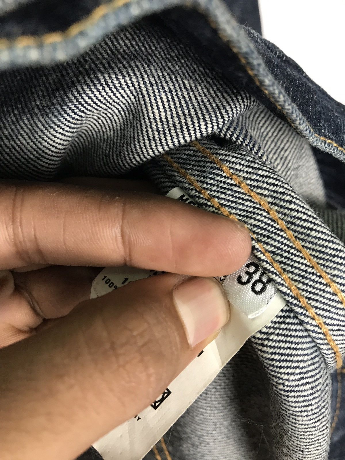 Helmut Lang Vintage Helmut Lang Classic Denim Trucker Jacket Size US S / EU 44-46 / 1 - 8 Thumbnail