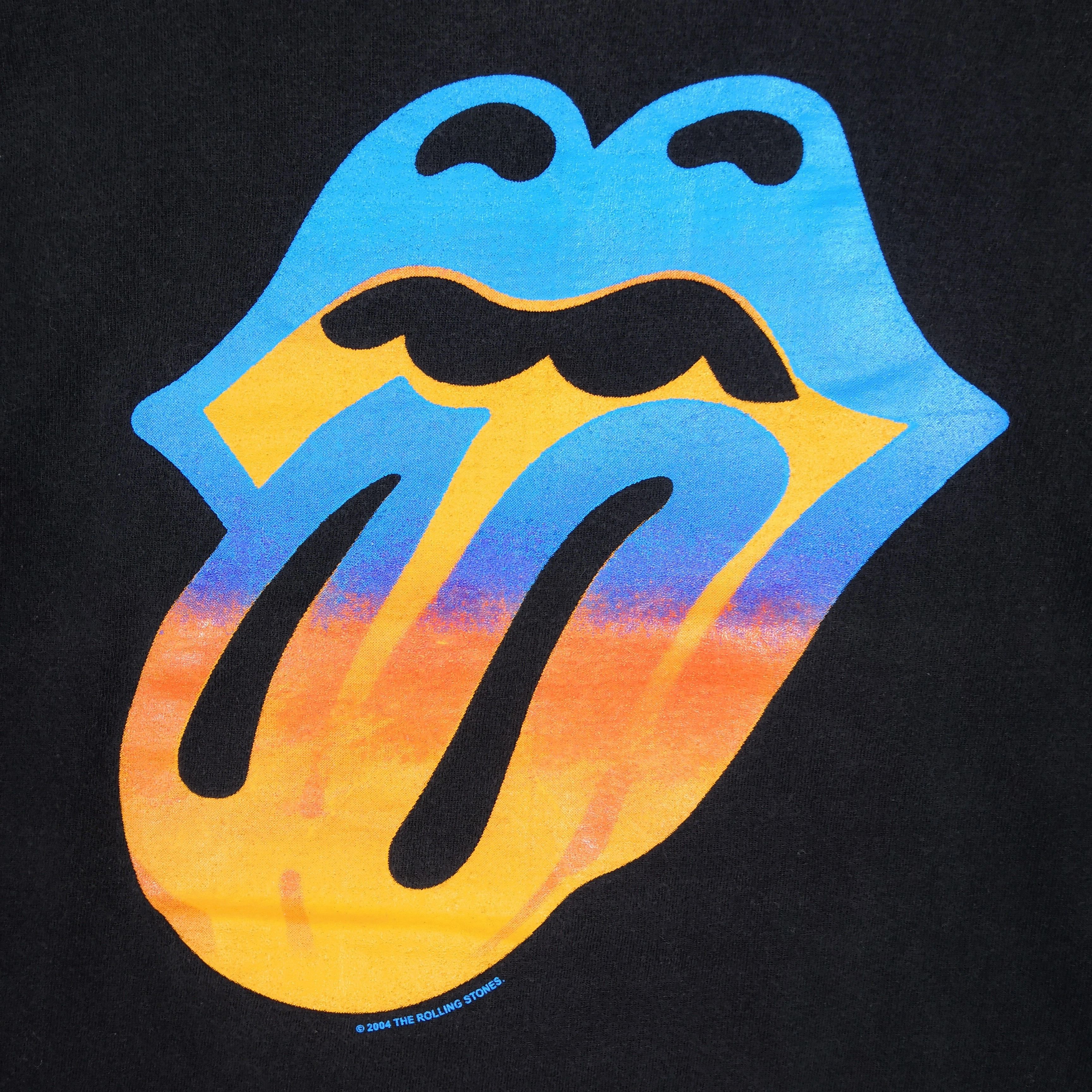 Band Tees Vintage 2004 Rolling Stone T-Shirt Forty Lips Tees BS18465. Size US M / EU 48-50 / 2 - 5 Thumbnail