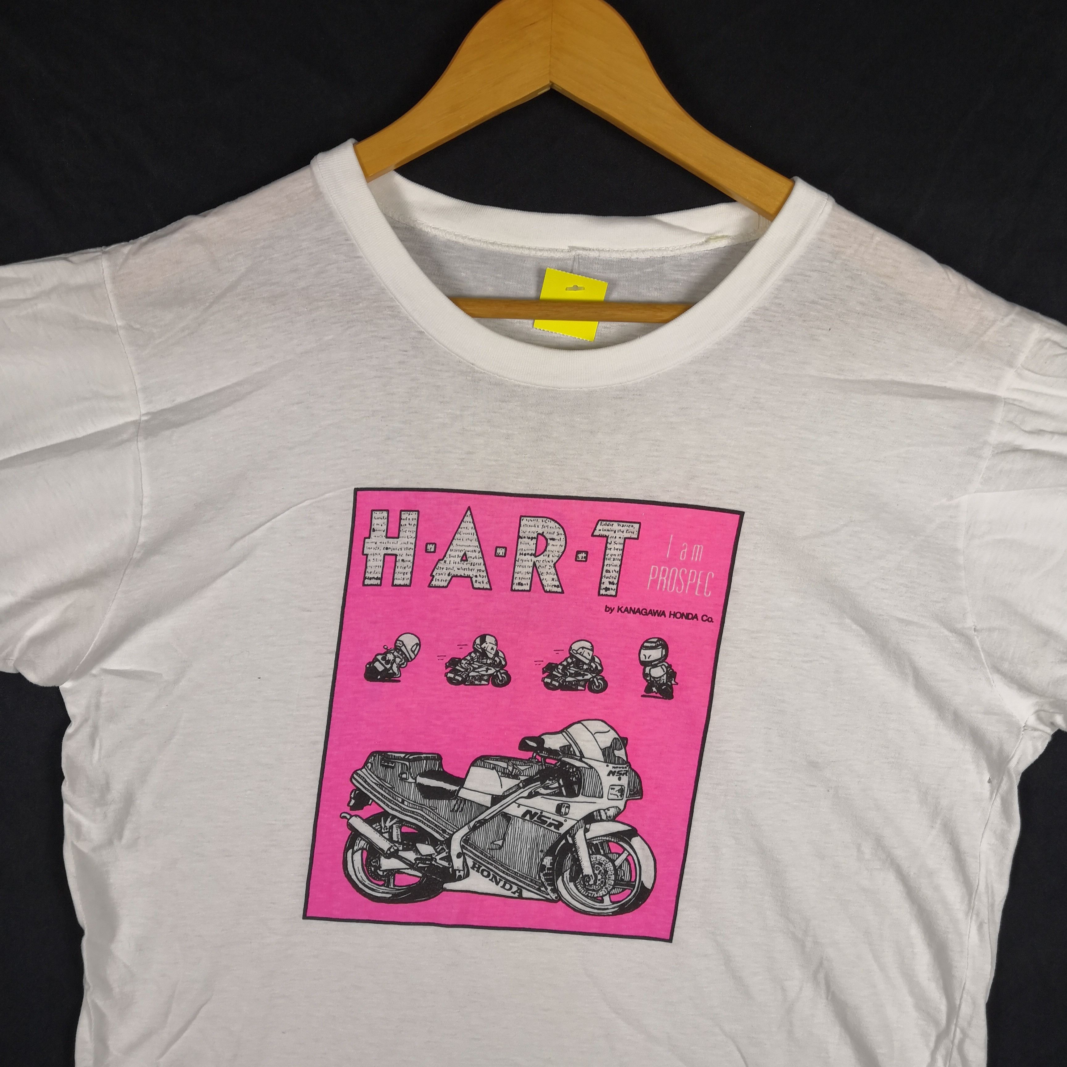 Honda Vintage HART T-SHirt Honda NSR Motocycle 56789 Size US M / EU 48-50 / 2 - 3 Thumbnail