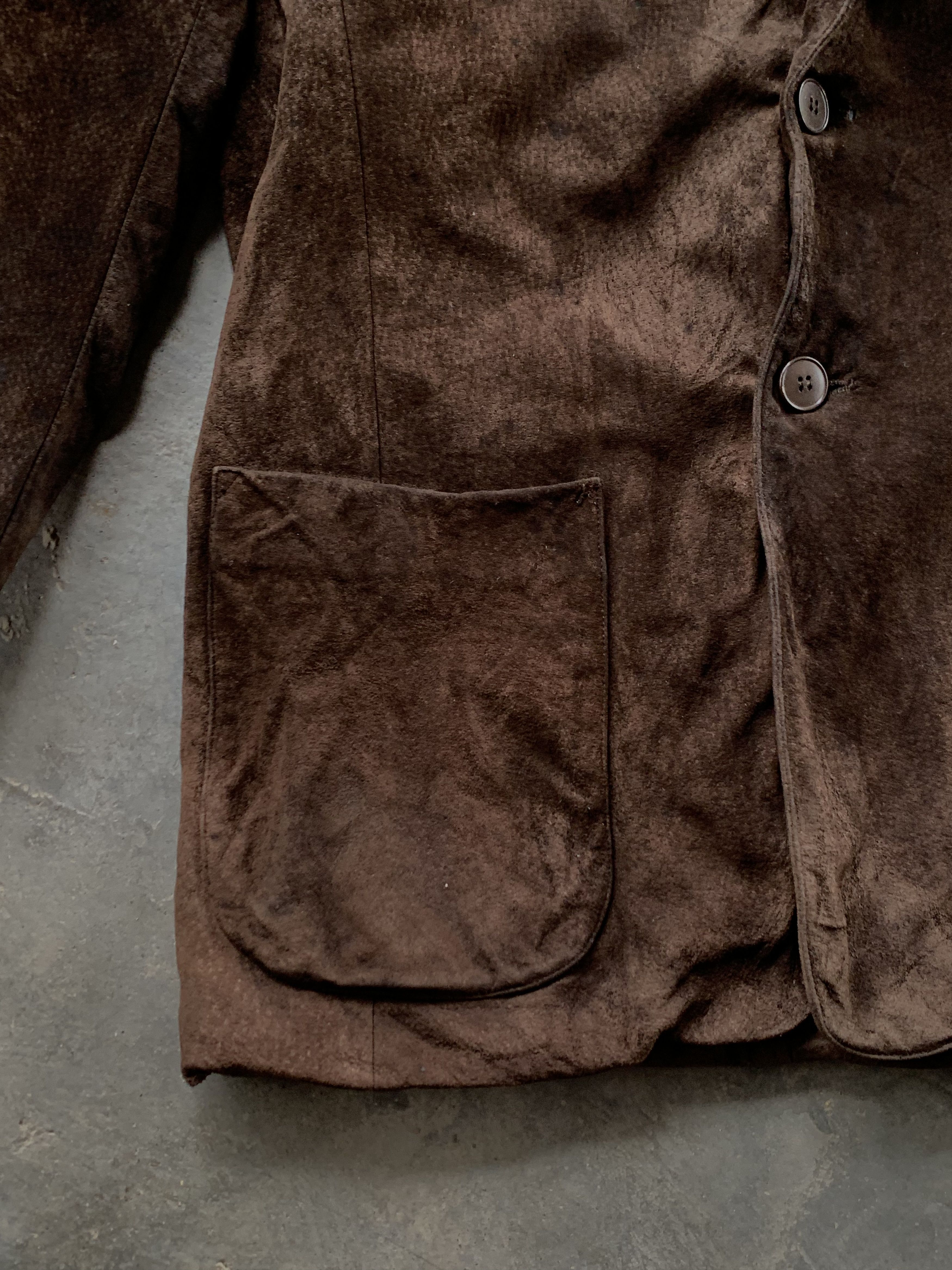 agnes b. Vintage Agnes B. Leather Coat Jacket Size US M / EU 48-50 / 2 - 4 Thumbnail