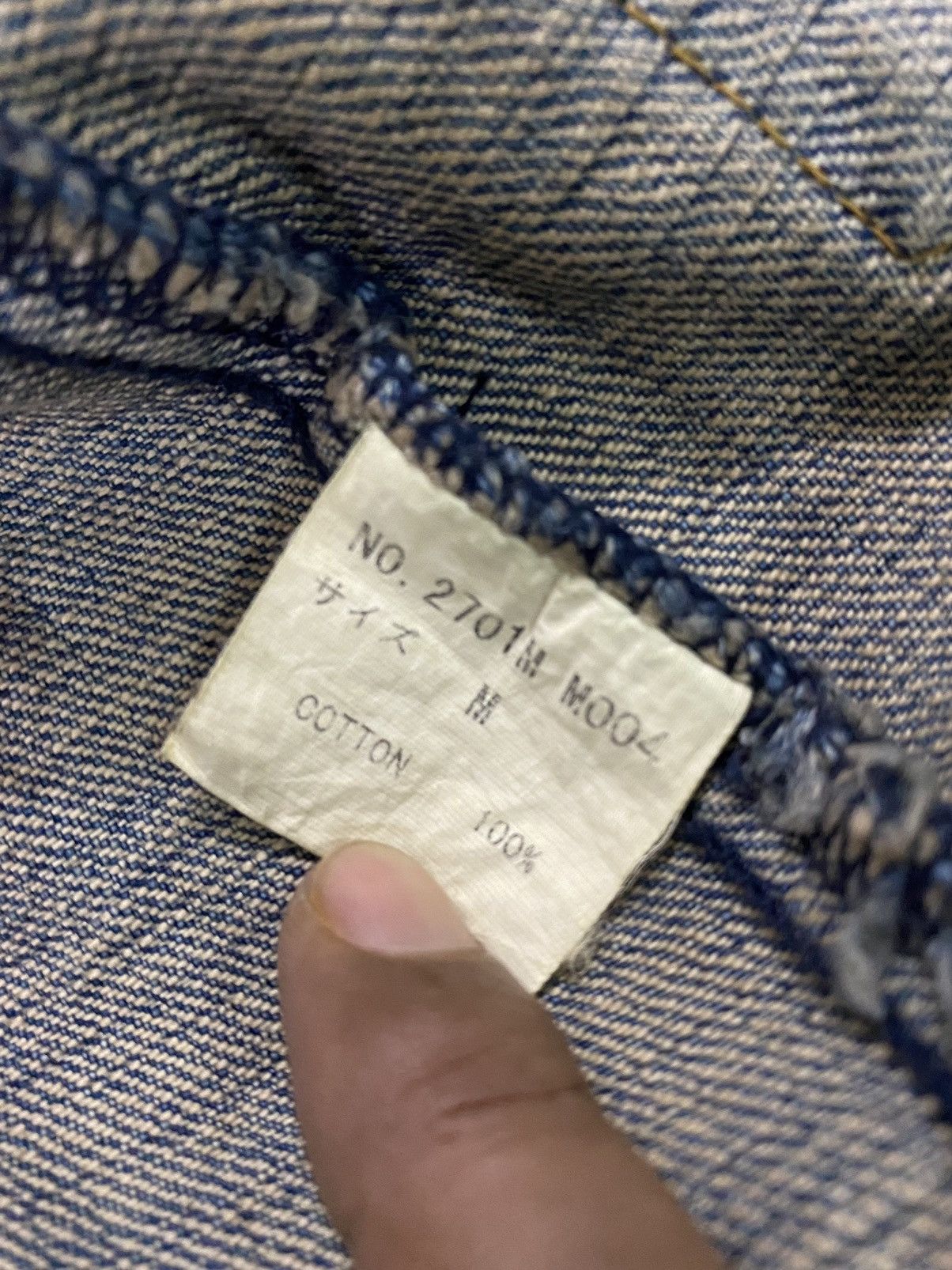 Le Grande Bleu (L.G.B.) Vintage Lgb Le Grande Bleu Distressed Dress Denim Size S / US 4 / IT 40 - 16 Thumbnail
