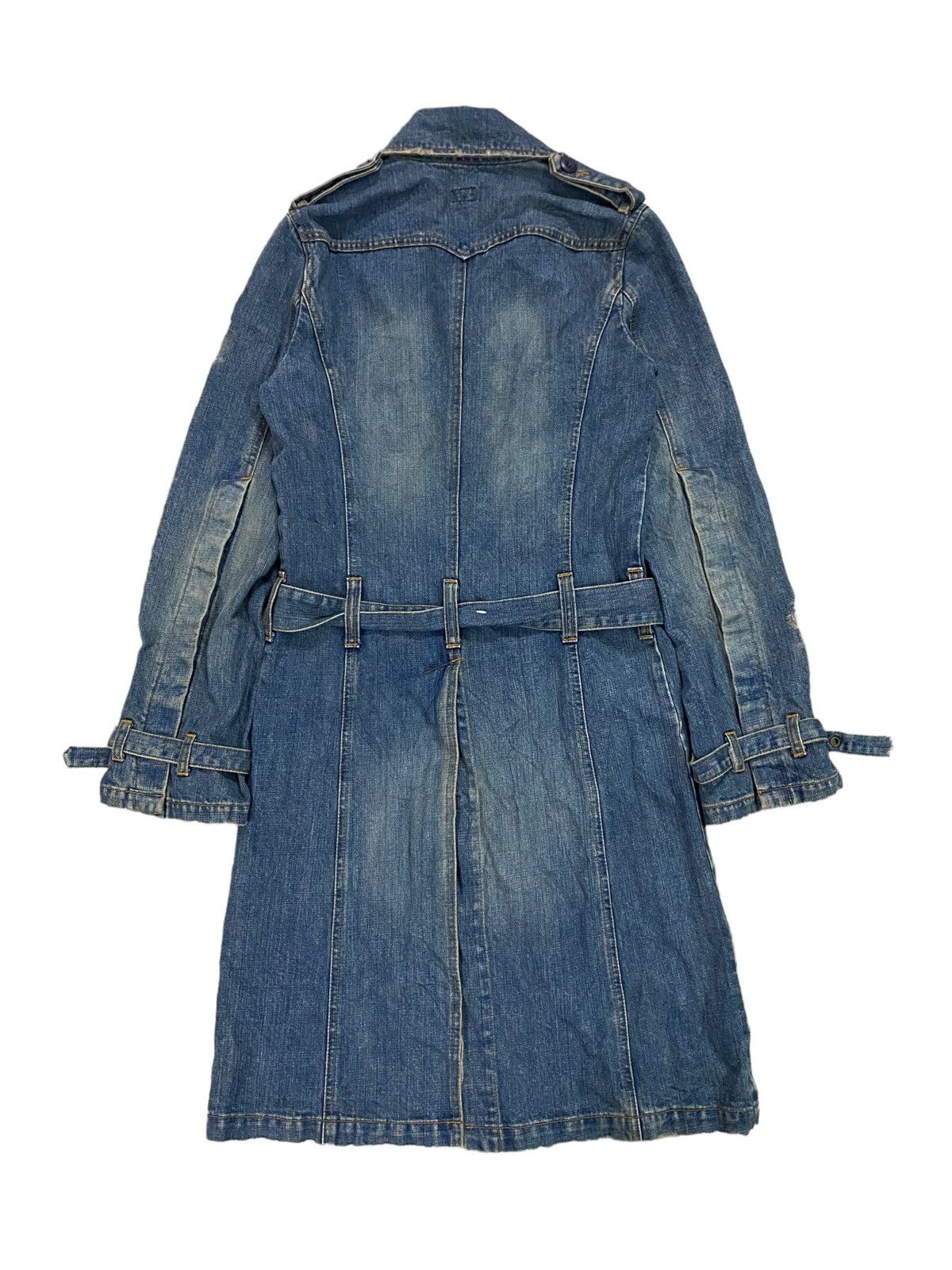 Le Grande Bleu (L.G.B.) Vintage Lgb Le Grande Bleu Distressed Dress Denim Size S / US 4 / IT 40 - 3 Thumbnail