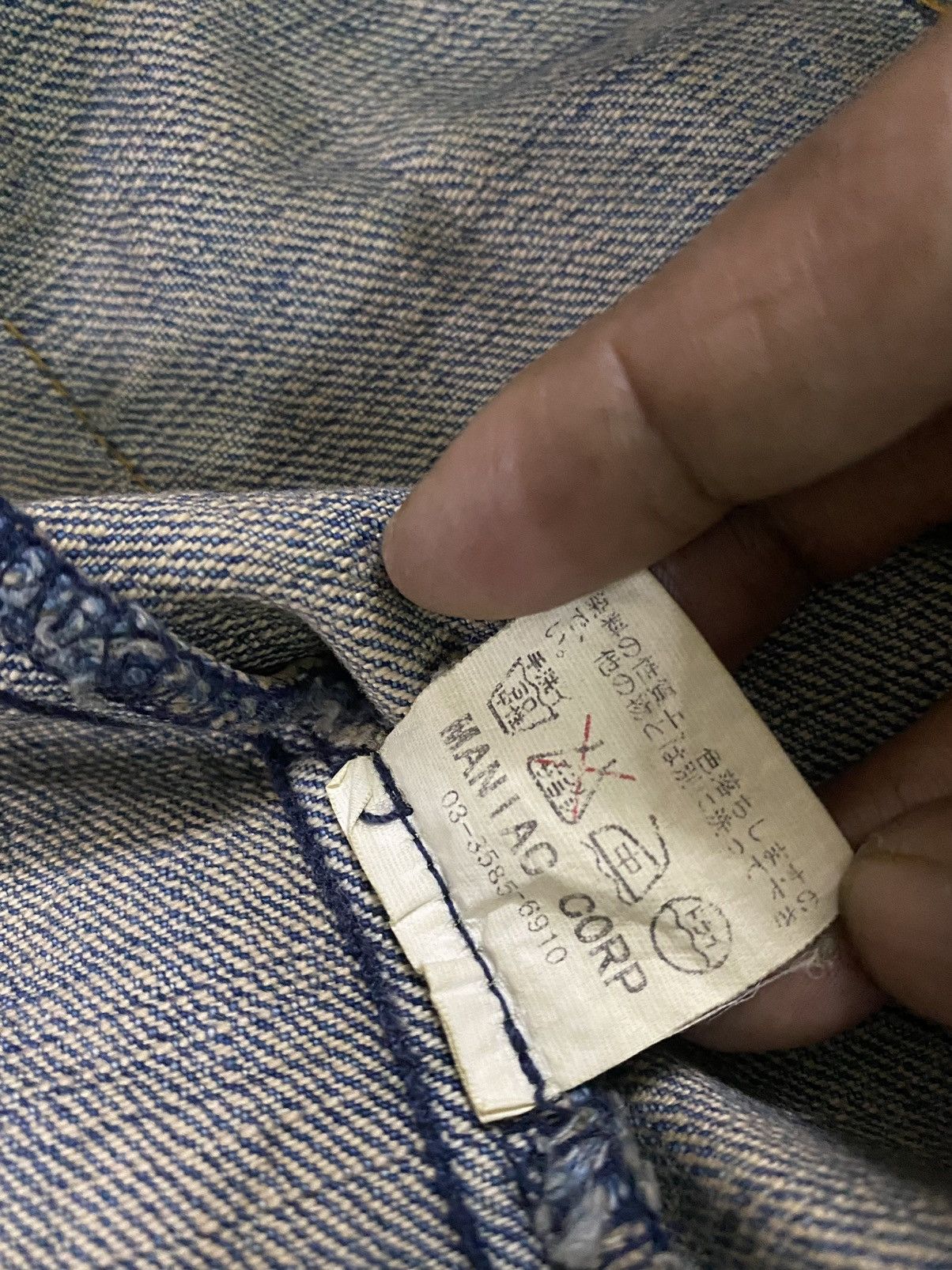 Le Grande Bleu (L.G.B.) Vintage Lgb Le Grande Bleu Distressed Dress Denim Size S / US 4 / IT 40 - 15 Thumbnail