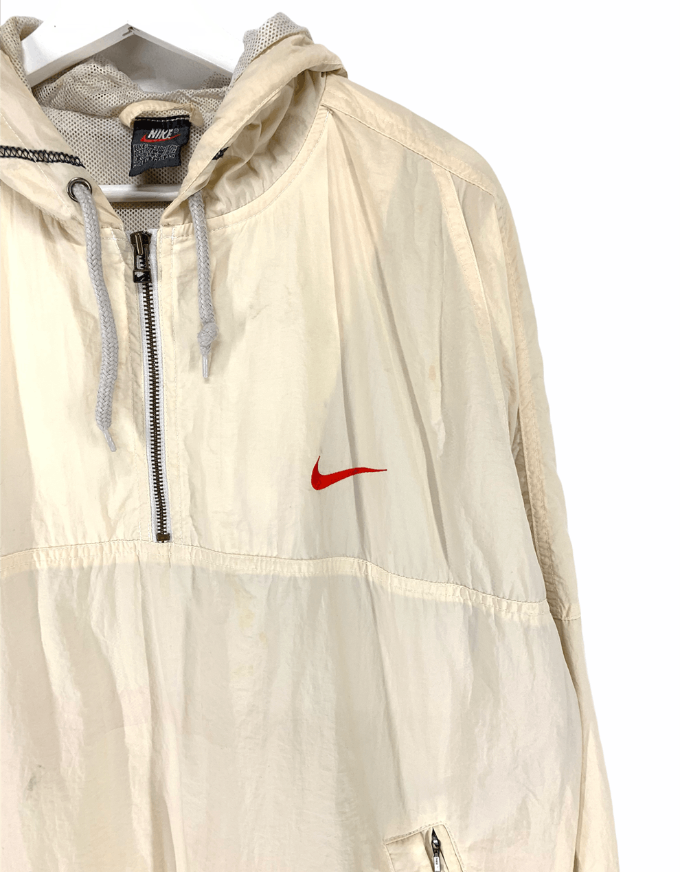 Nike × Vintage Nike X Training vtg 90s pullover anorak jacket Size US L / EU 52-54 / 3 - 3 Thumbnail