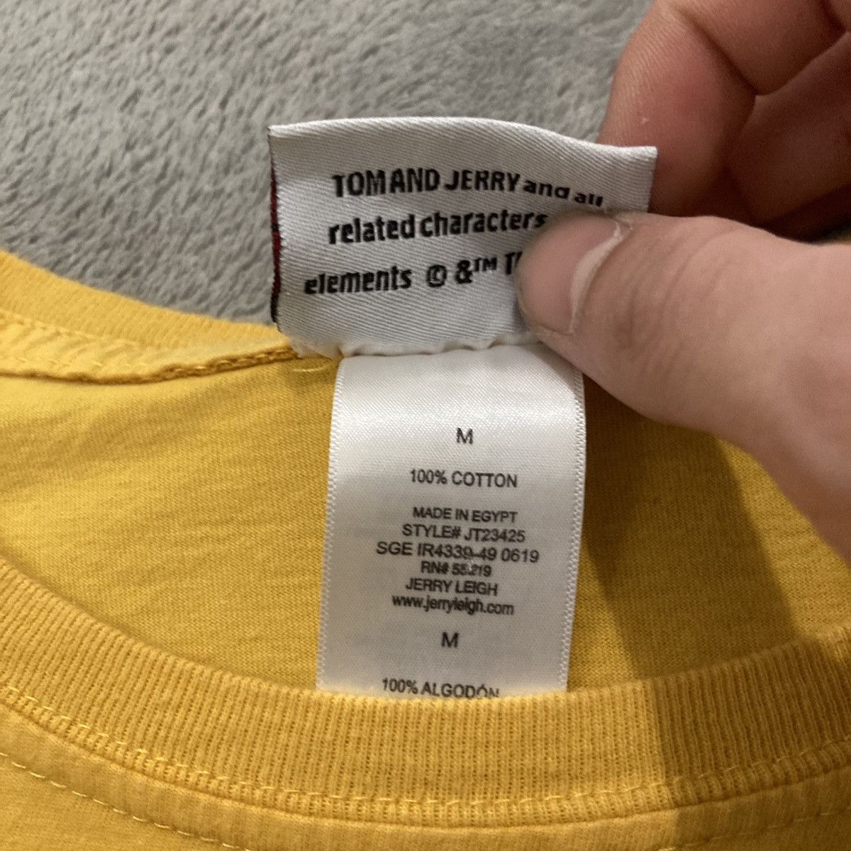 Vintage Tom And Jerry Tee Size US M / EU 48-50 / 2 - 4 Thumbnail