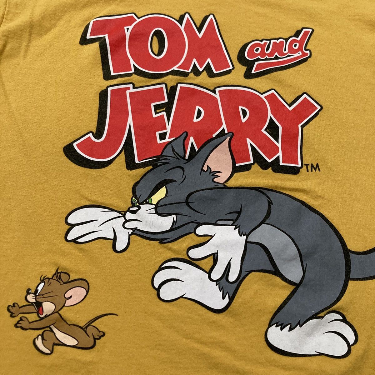 Vintage Tom And Jerry Tee Size US M / EU 48-50 / 2 - 2 Thumbnail