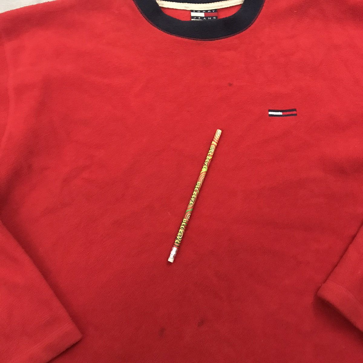 Tommy Hilfiger × Vintage Vintage Tommy Hilfiger Sweater Size US L / EU 52-54 / 3 - 2 Thumbnail