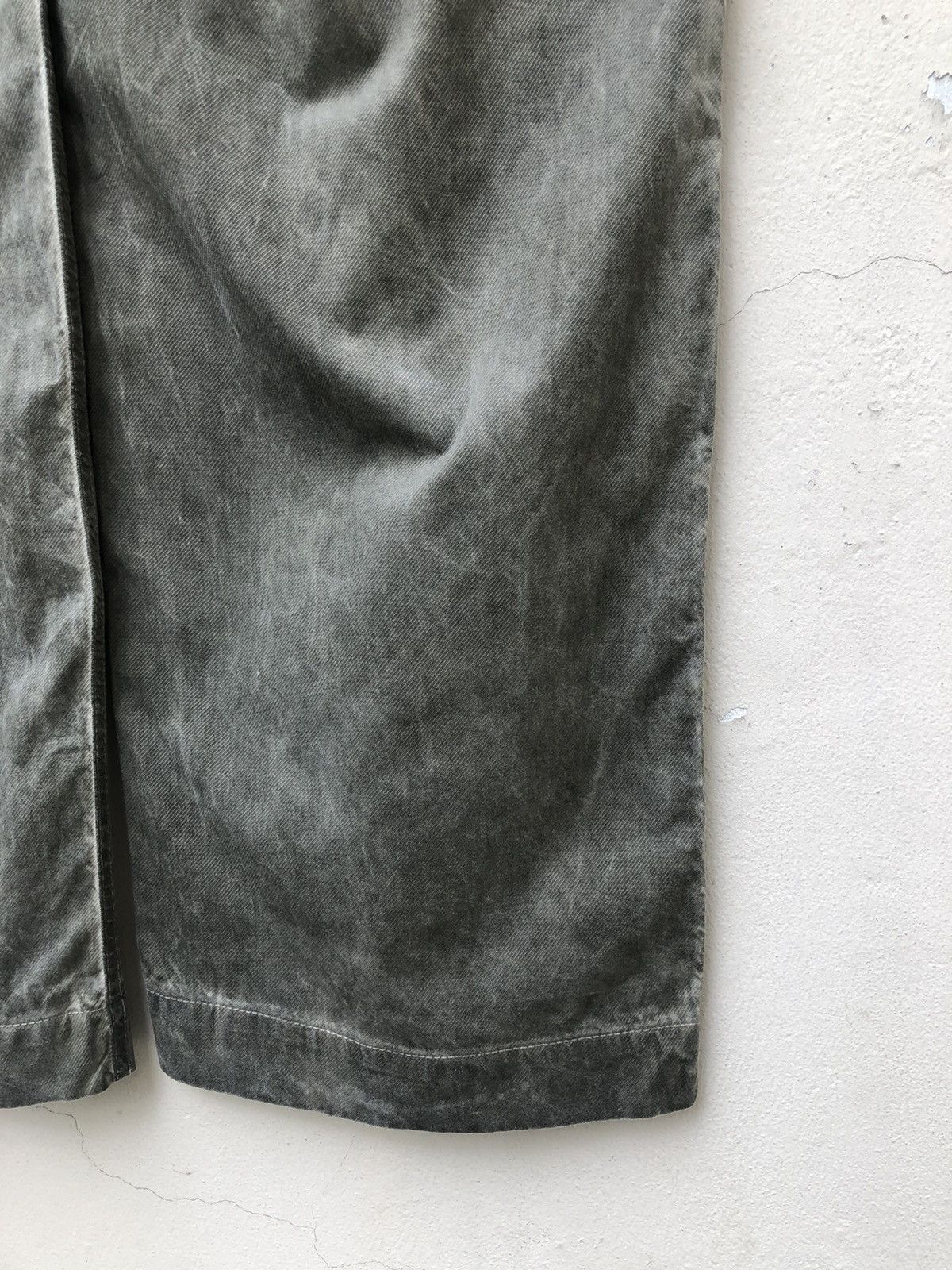 Vintage RARE Baggy Parachute Cargo Waxed Trouser Pant Size US 36 / EU 52 - 18 Thumbnail