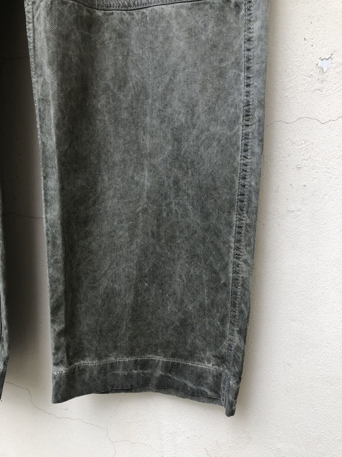 Vintage RARE Baggy Parachute Cargo Waxed Trouser Pant Size US 36 / EU 52 - 12 Thumbnail