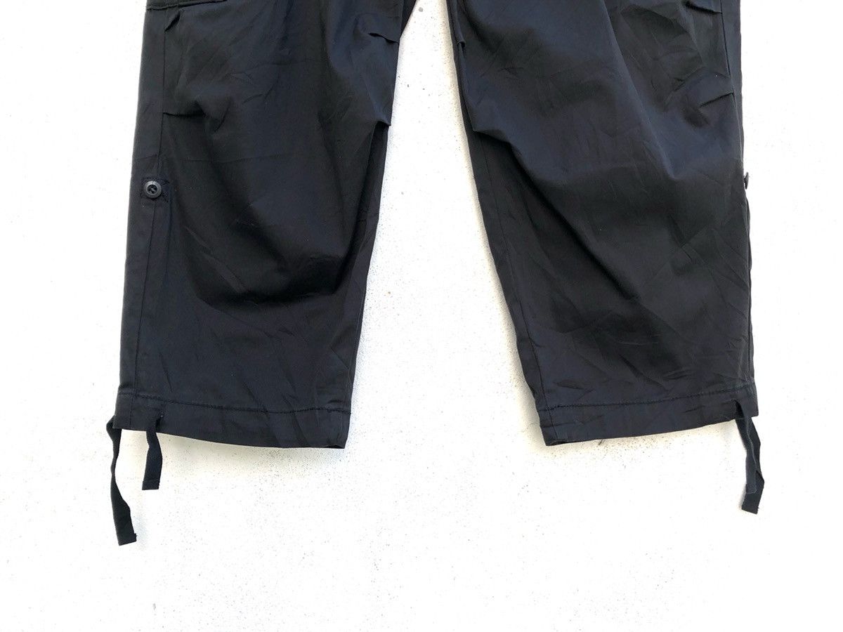 yoshie inaba Stretchable Cropped Black Cargo Trouser Pant Size US 32 / EU 48 - 5 Thumbnail